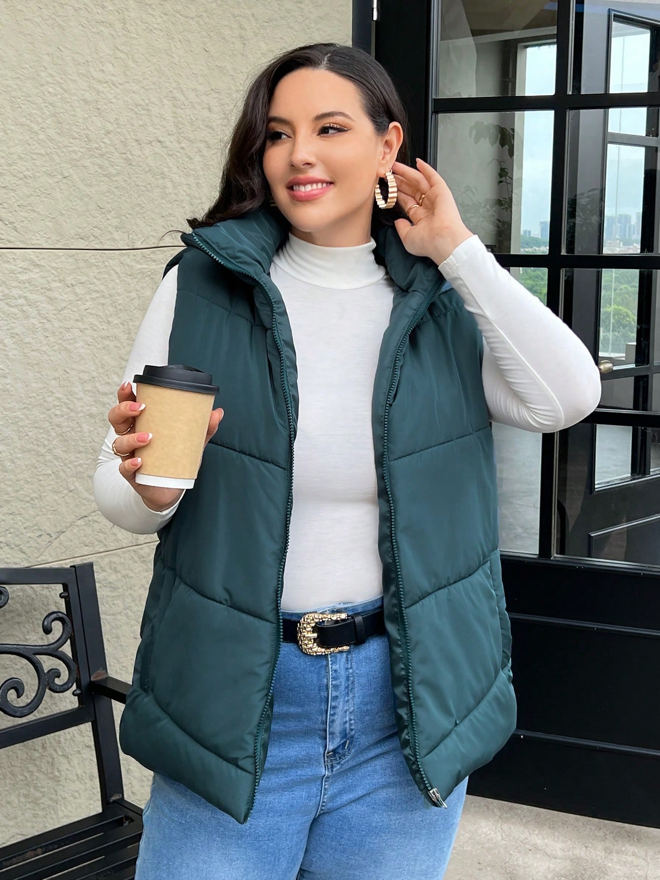 In Casual Plus Size Winter Coats