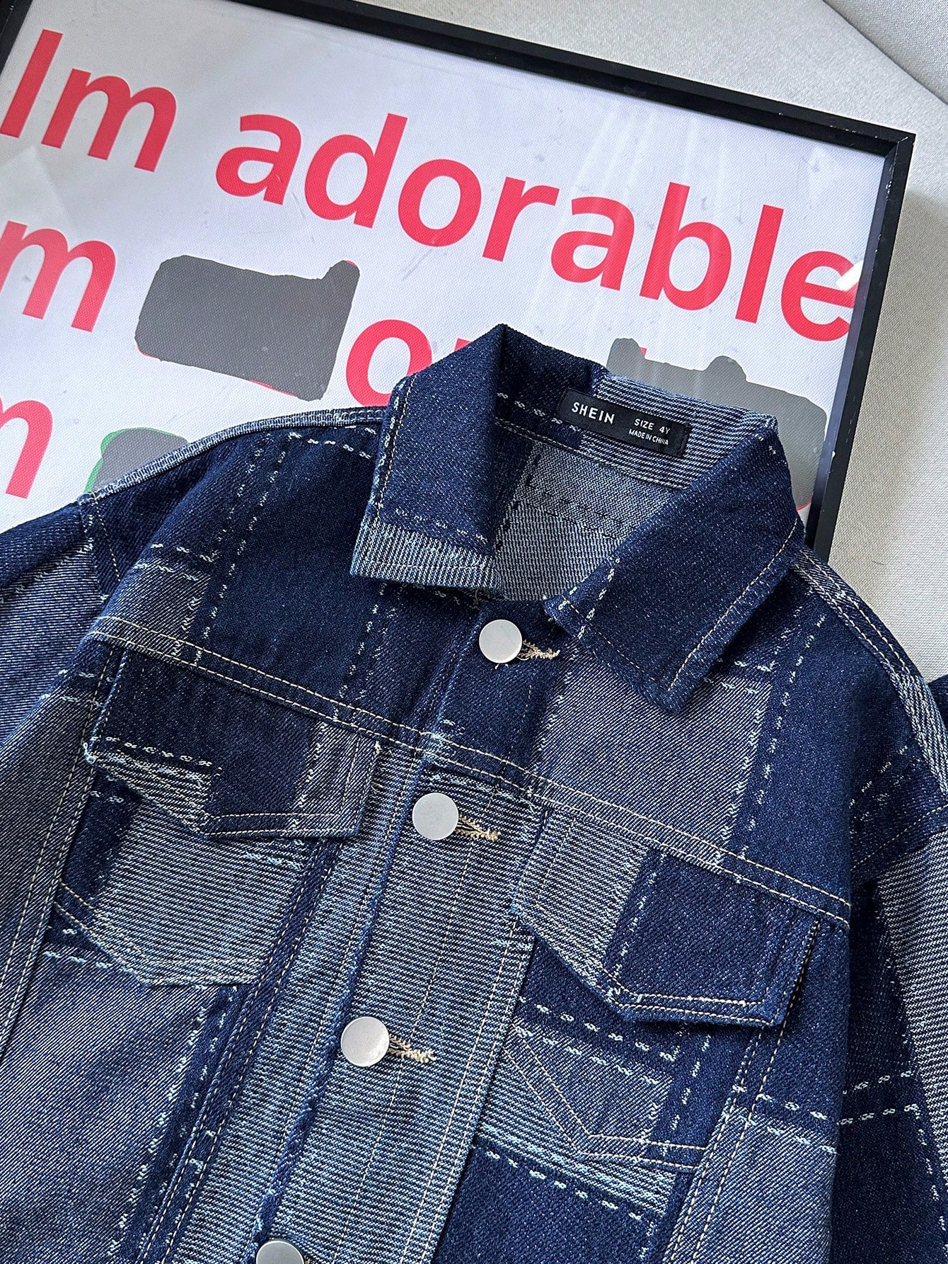 Young Boys Denim Two-piece Outfits