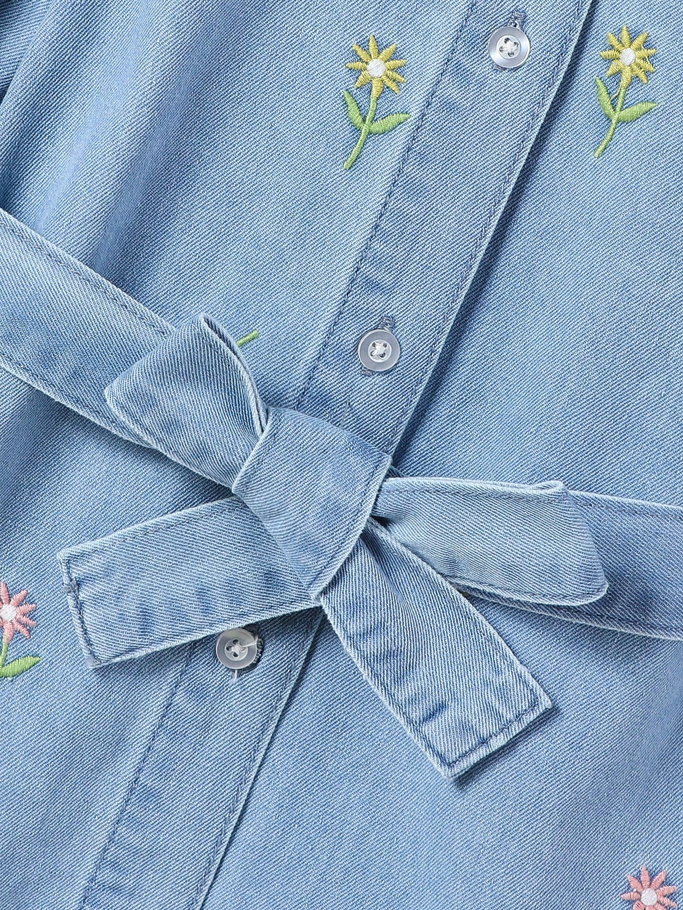 Young Girls Denim Dresses