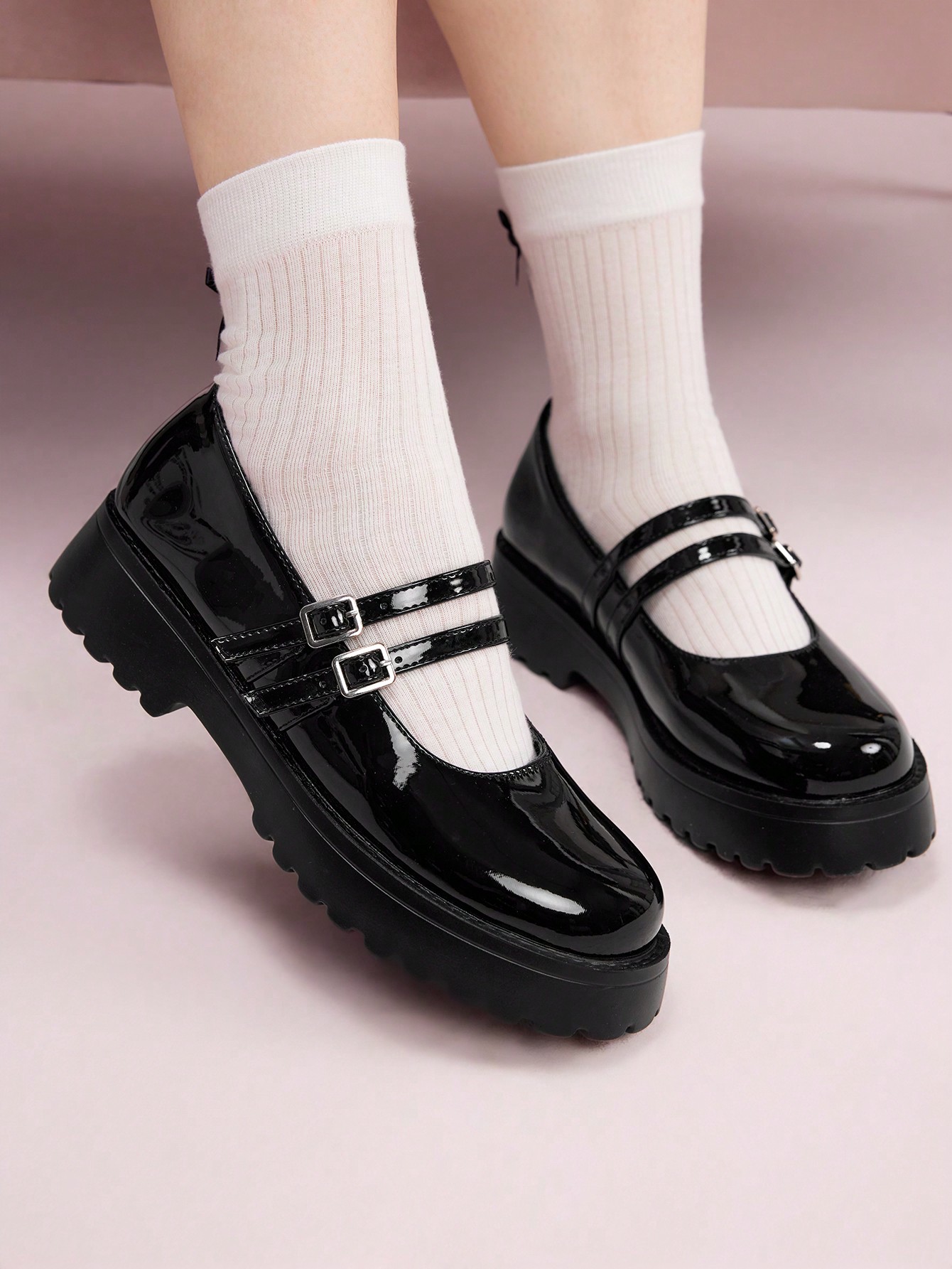 In Black Women Wedges & Flatform