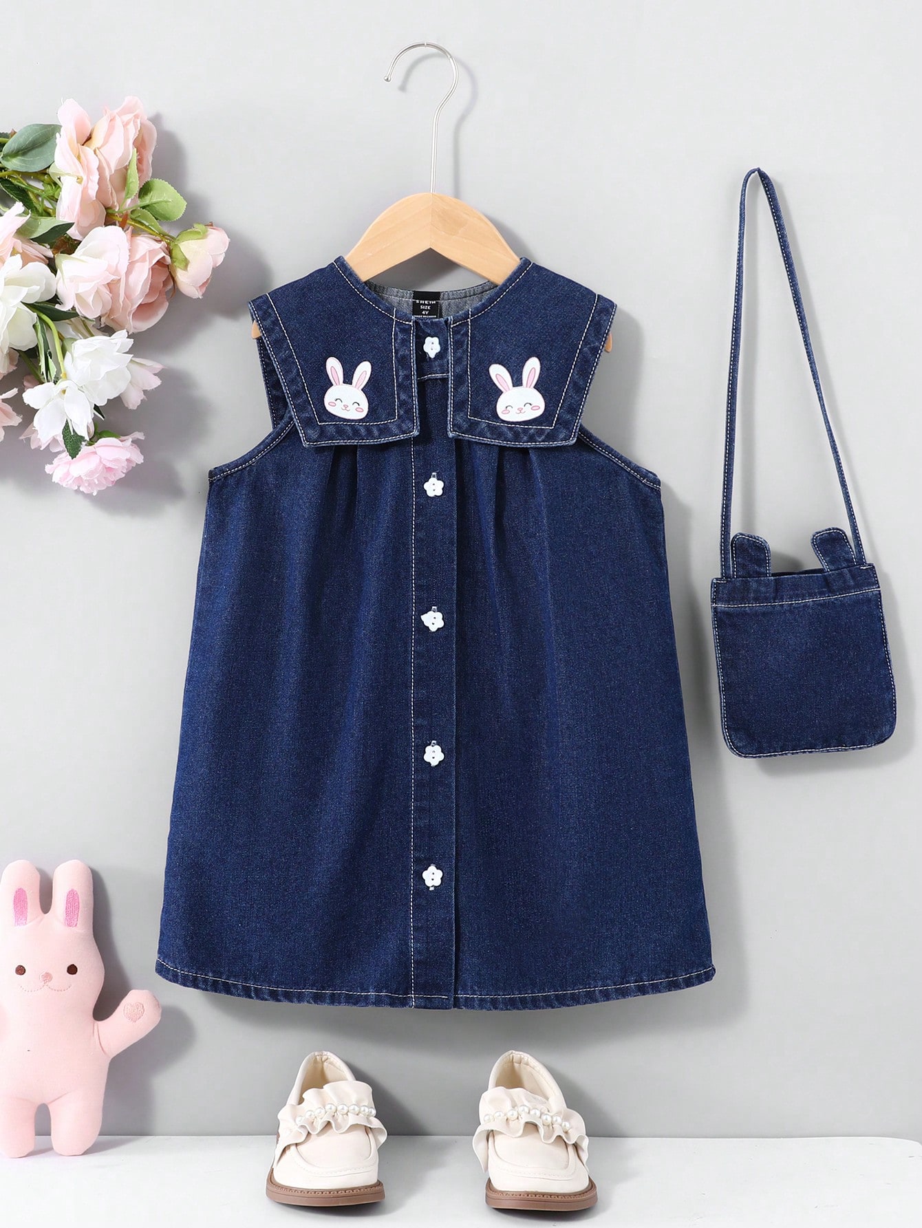 Young Girls Denim Dresses