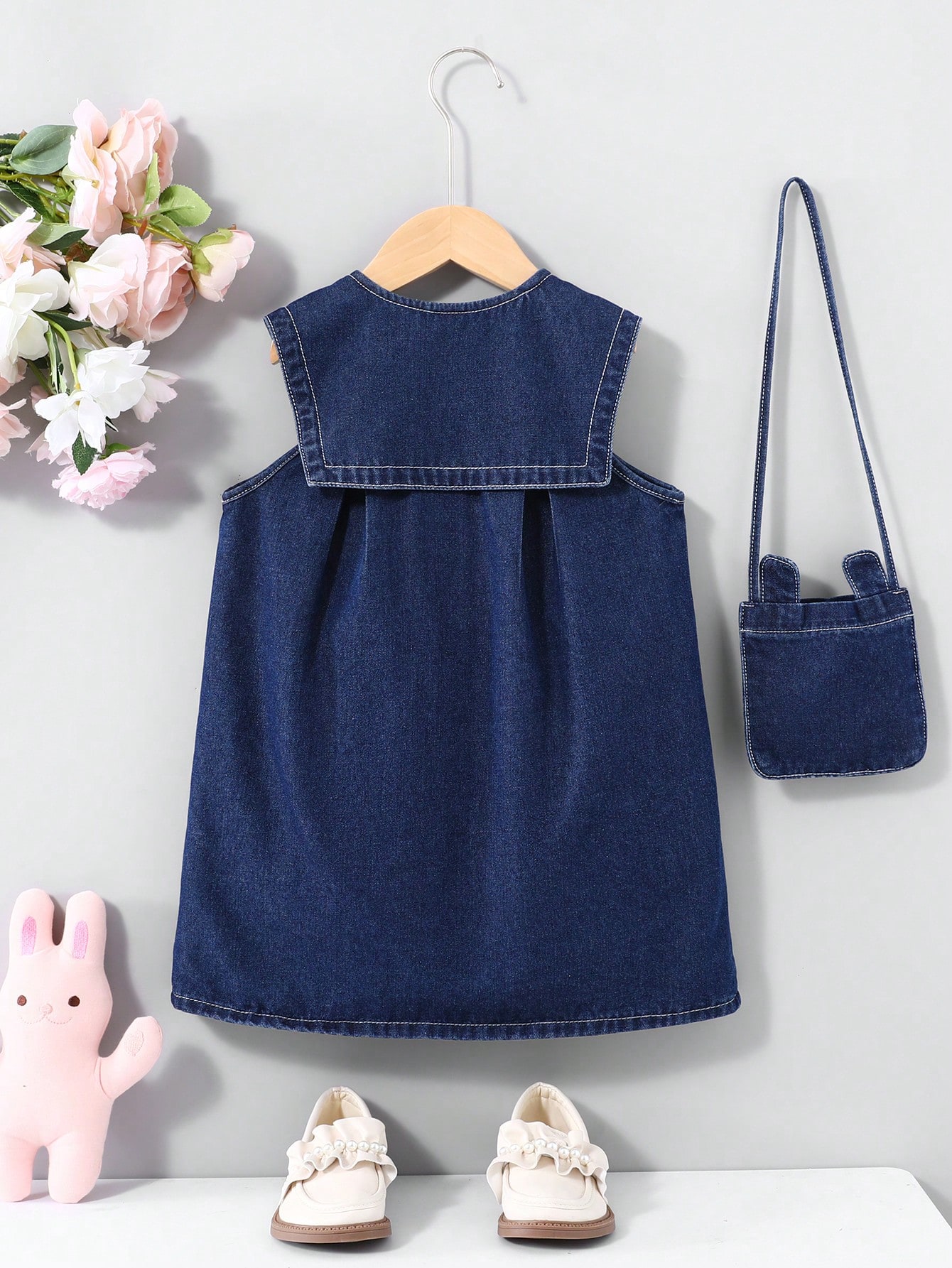 Young Girls Denim Dresses