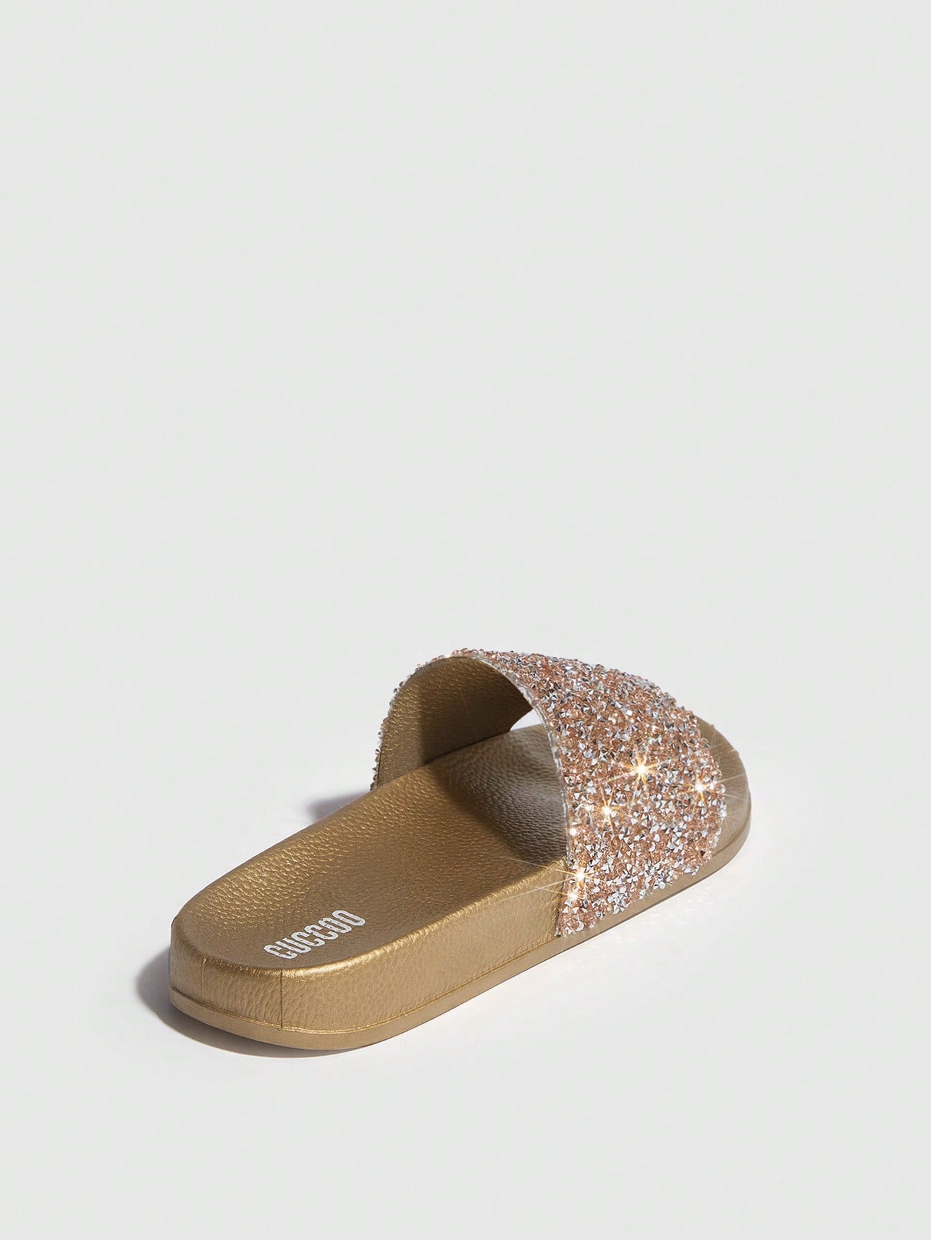 In Gold Women Slippers