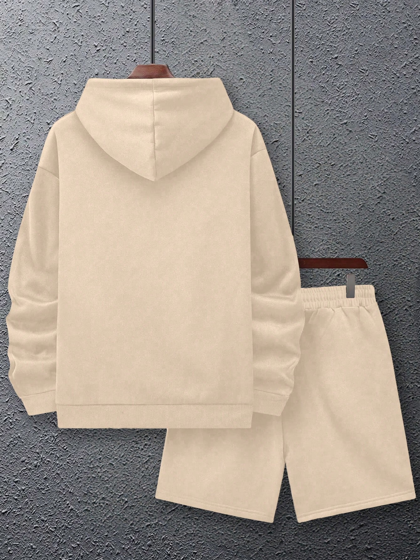 Men Plus Size Hoodie & Sweatshirt Co-ords