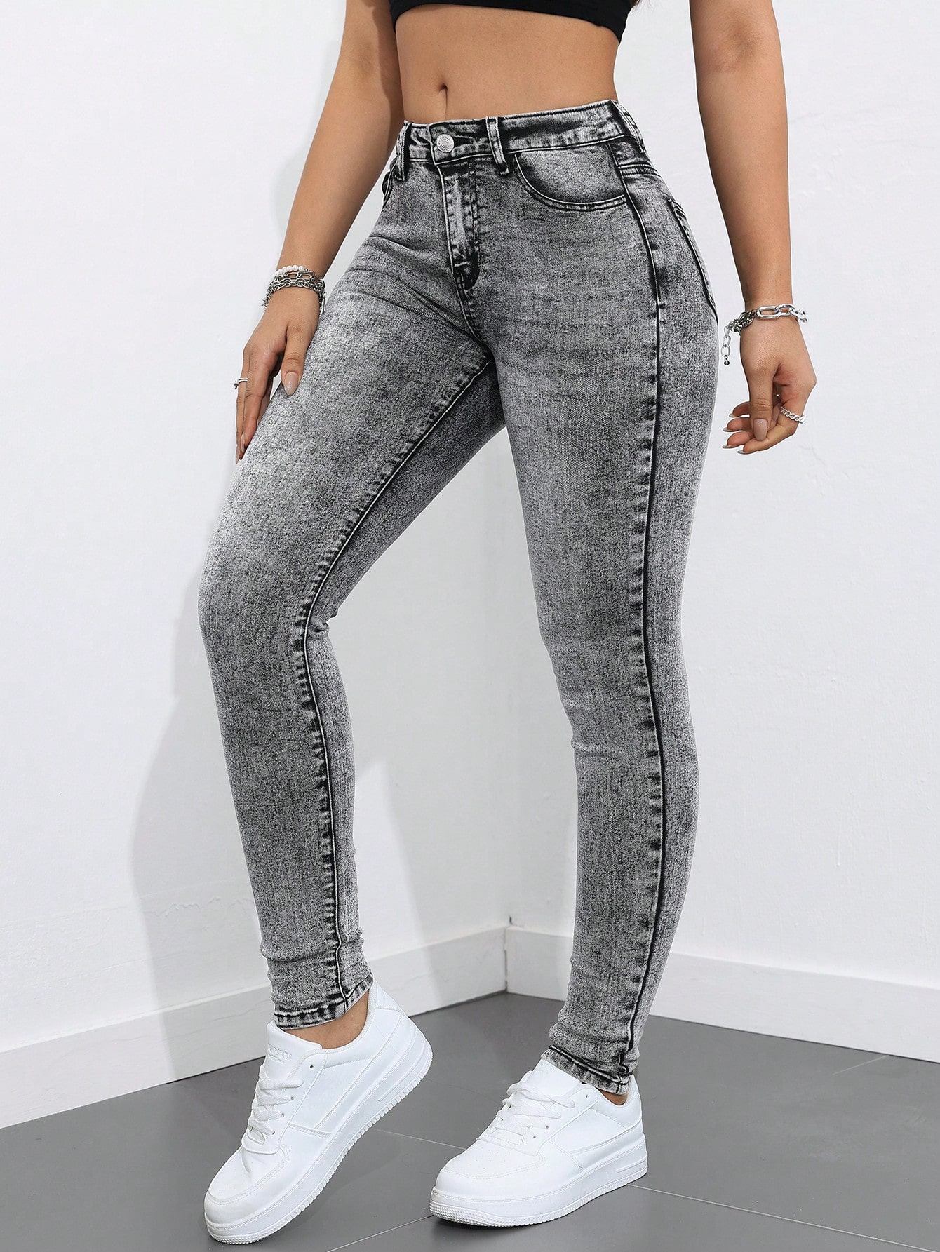 In Black Women Denim