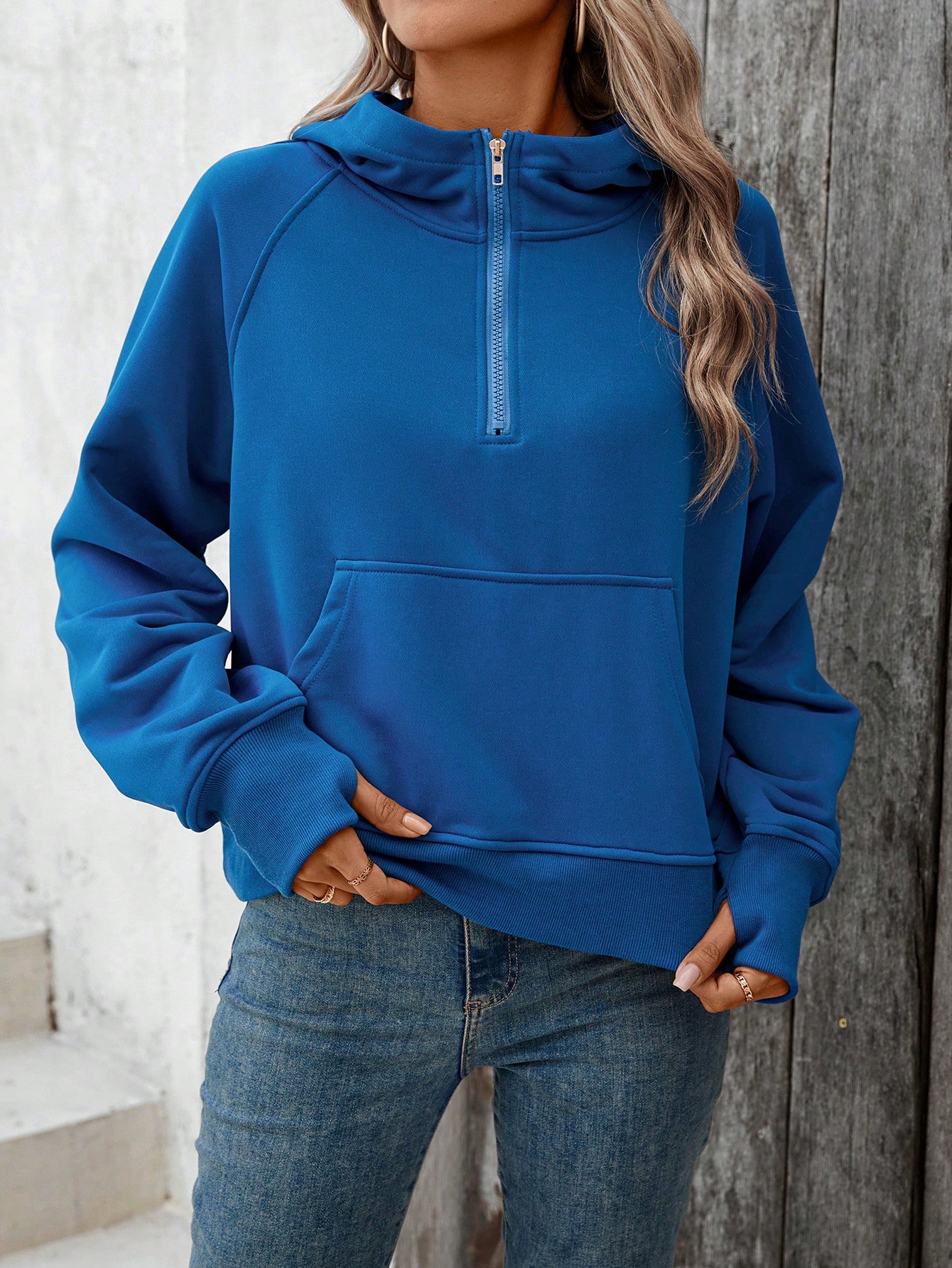 In Blue Women Sweatshirts