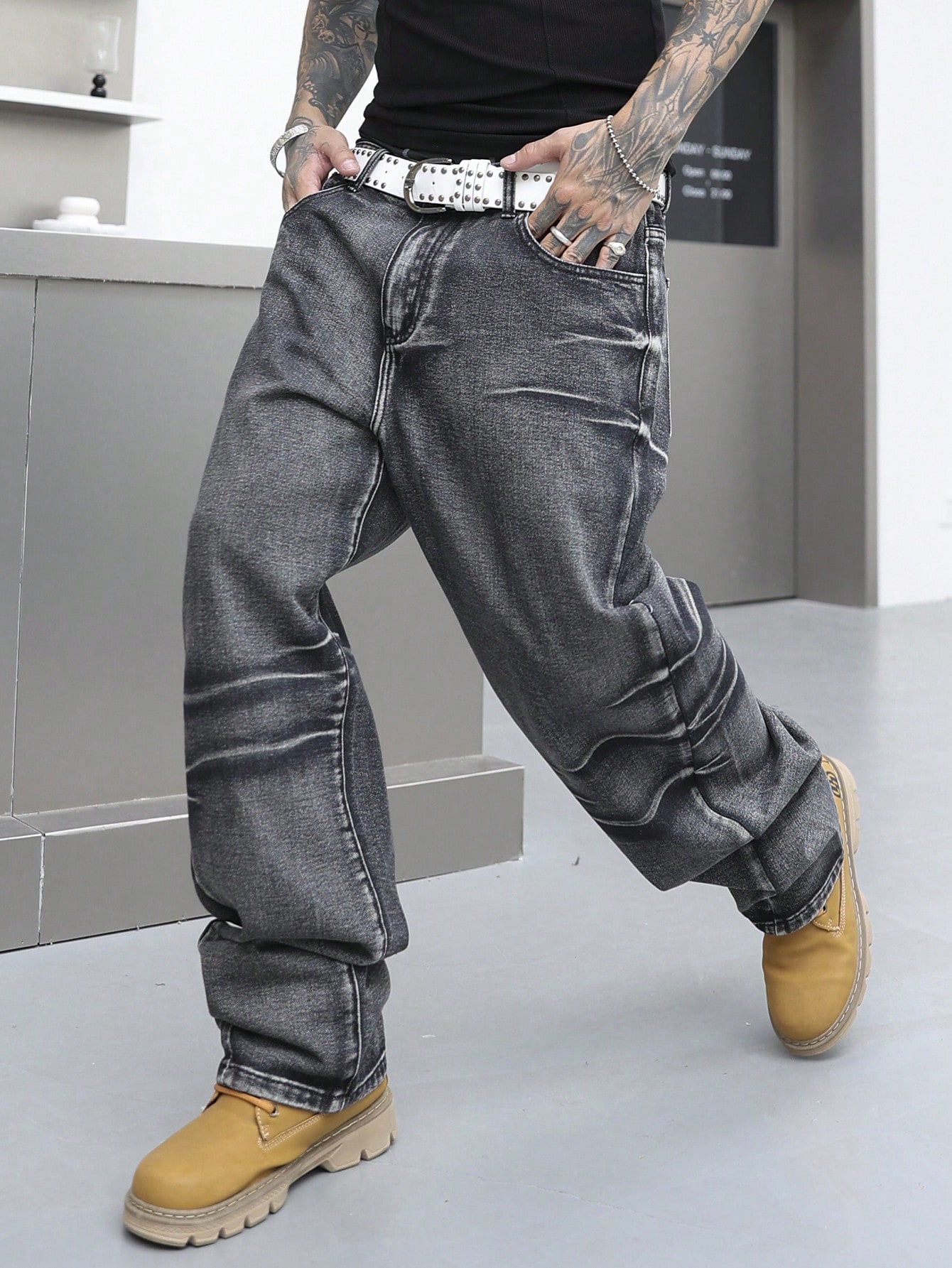 Men Plus Size Denim