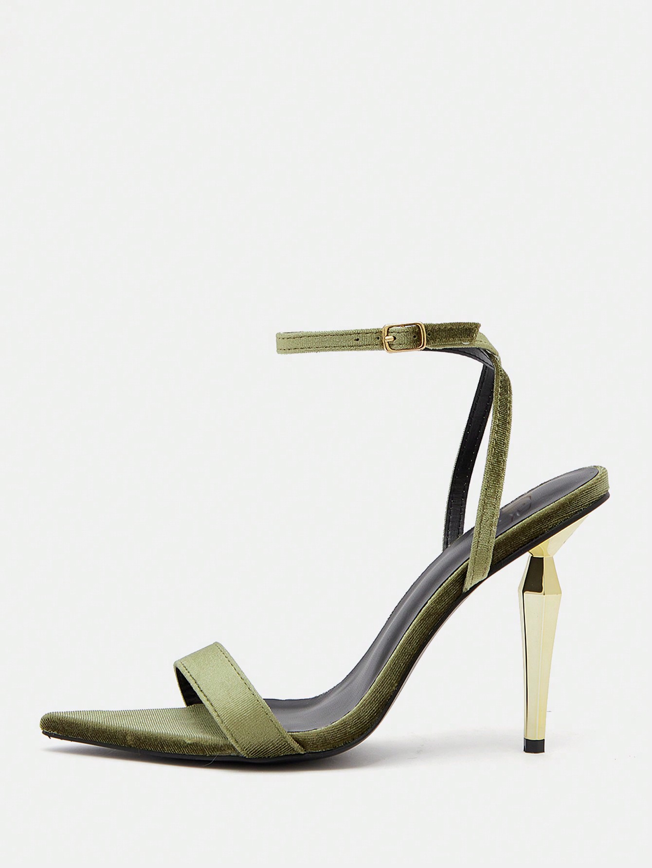 In Olive Green Women Sandals