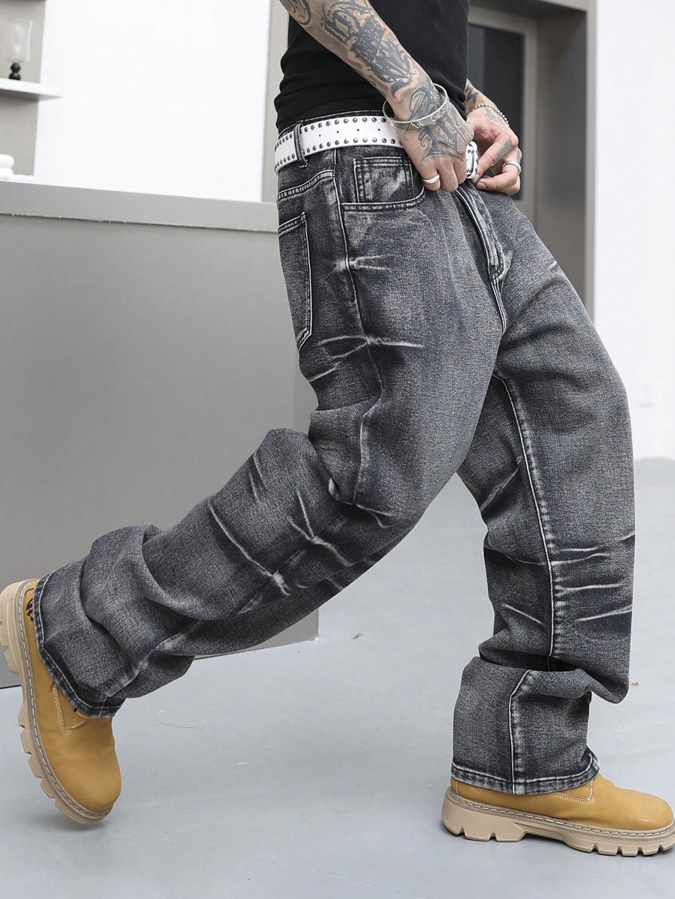 Men Plus Size Denim