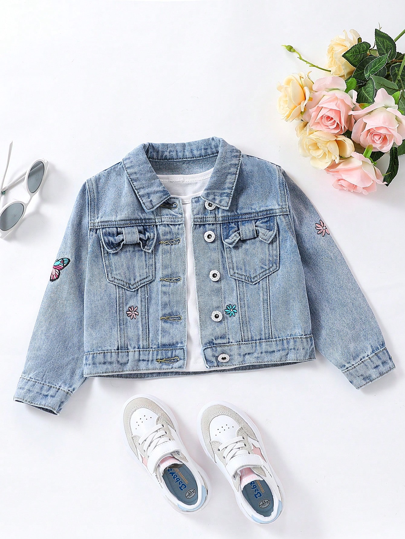 Young Girls Denim Jackets & Coats