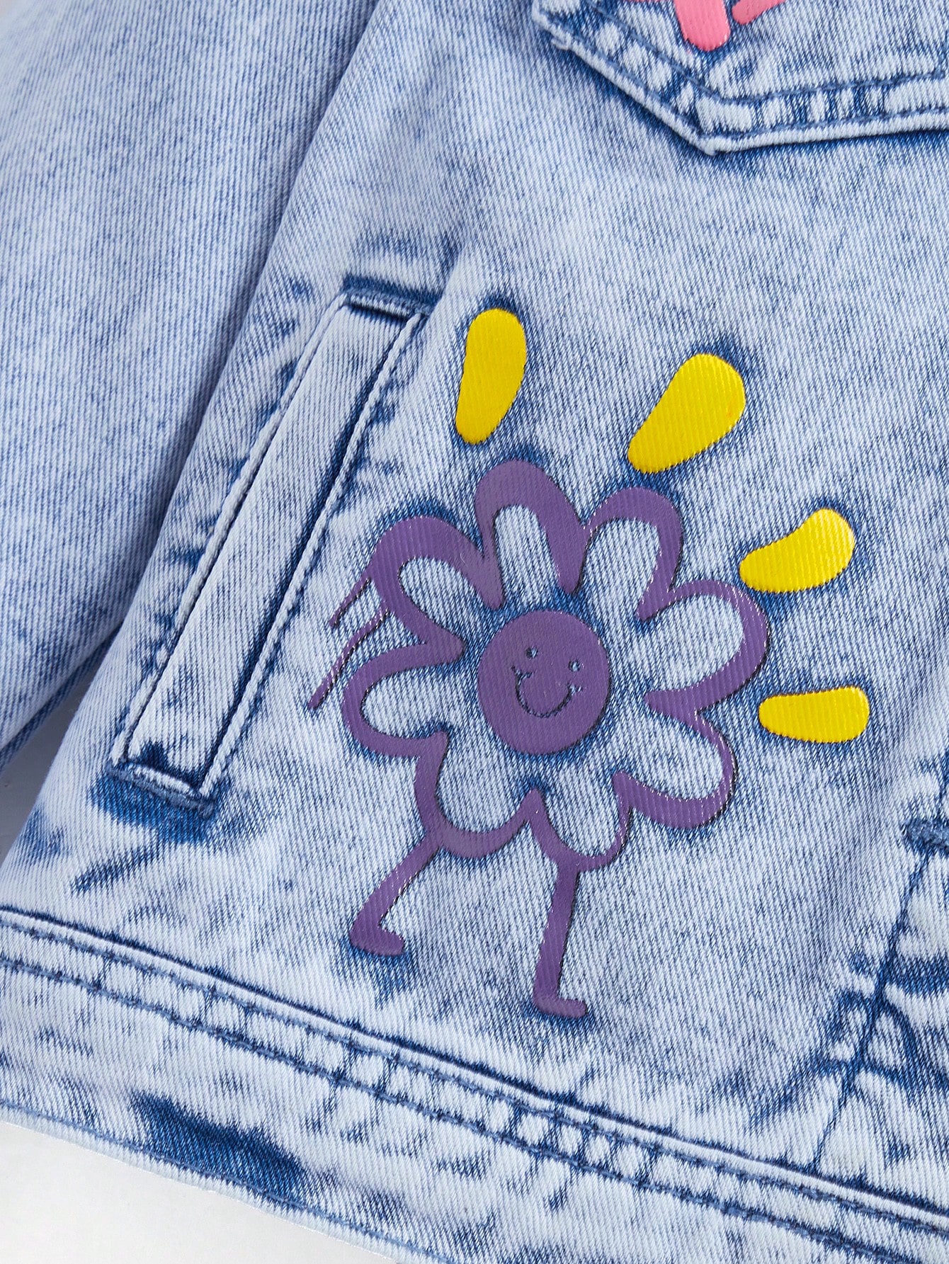 Young Girls Denim Jackets & Coats