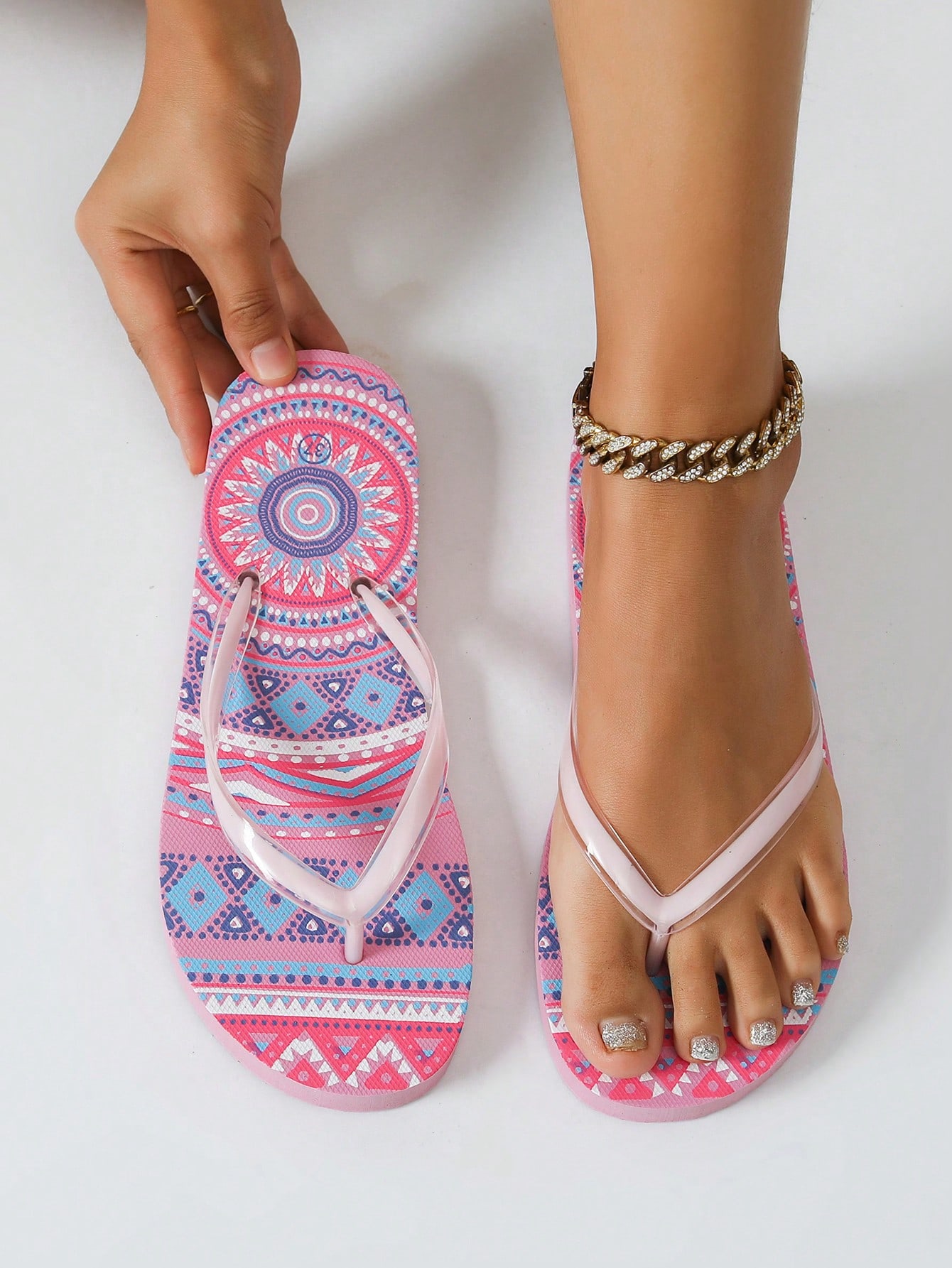 In Pink Women Flip-Flops