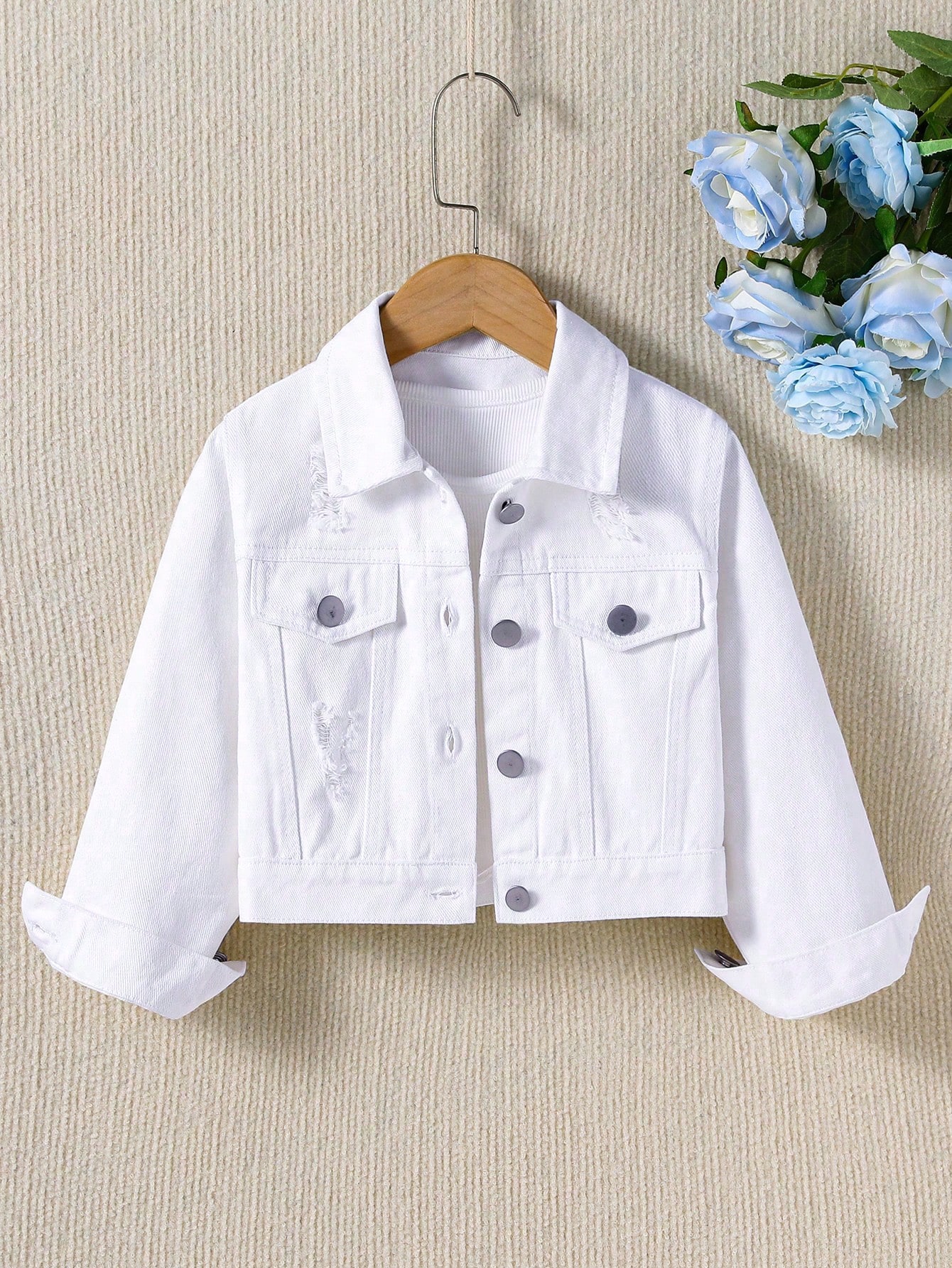 Young Girls Denim Jackets & Coats