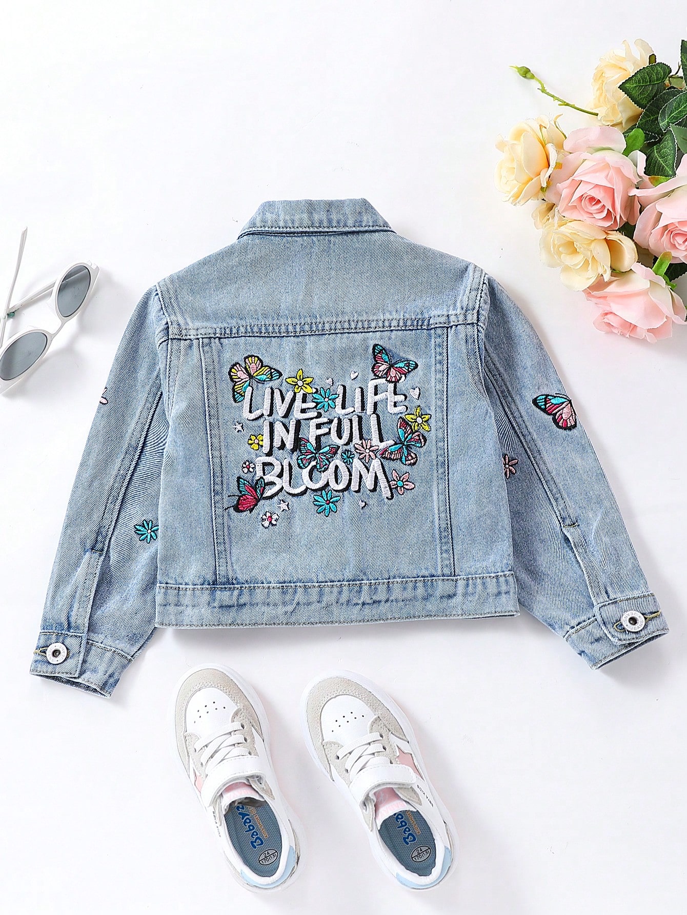 Young Girls Denim Jackets & Coats