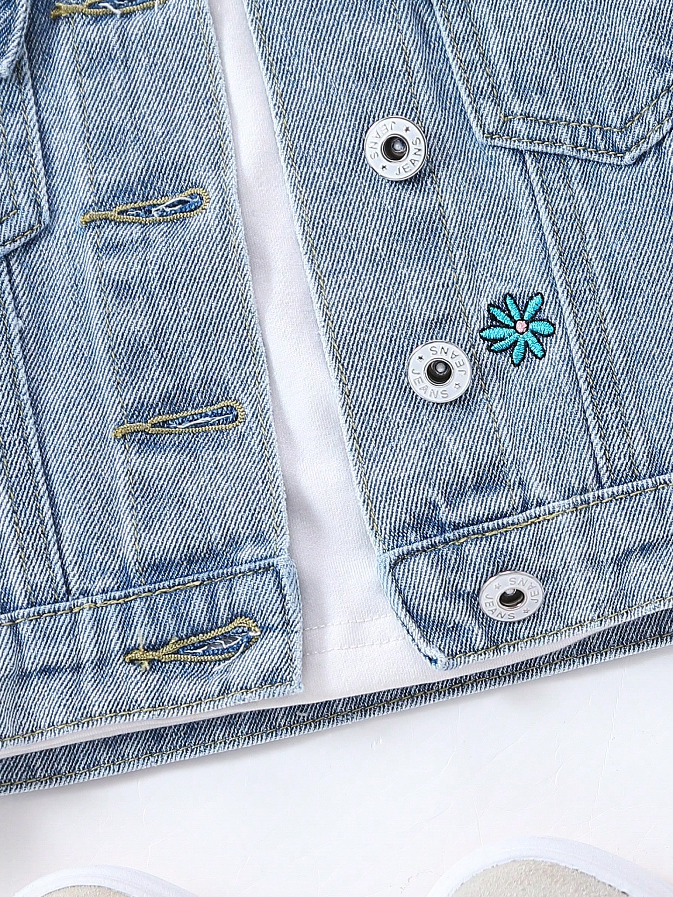 Young Girls Denim Jackets & Coats