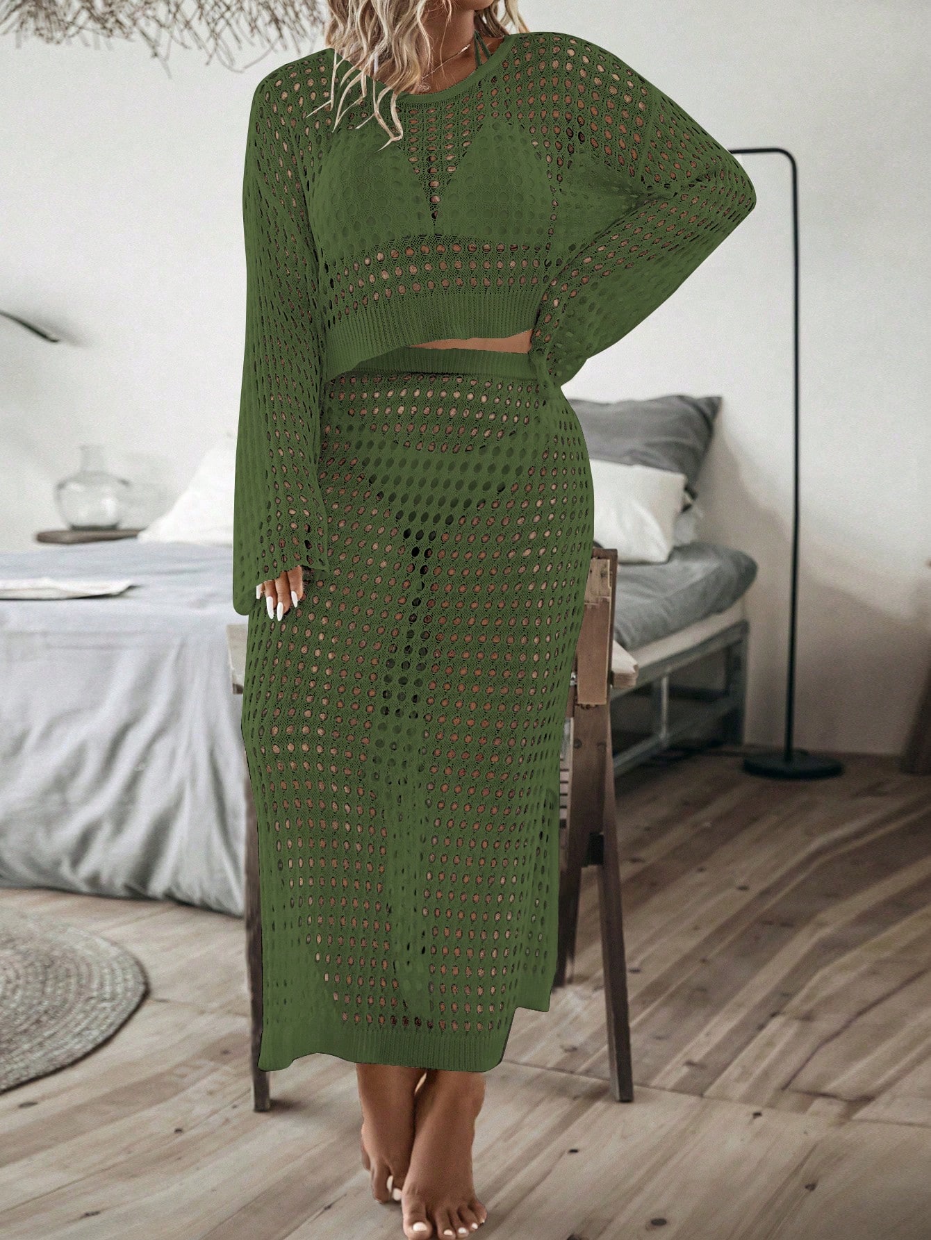 In Casual Plus Size Sweater Co-ords