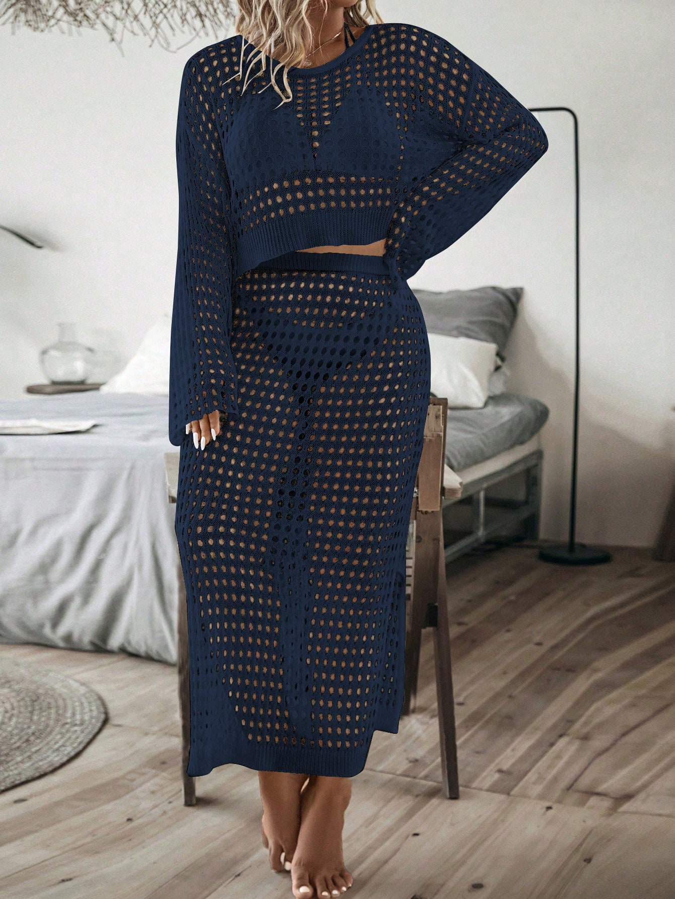 In Casual Plus Size Sweater Co-ords