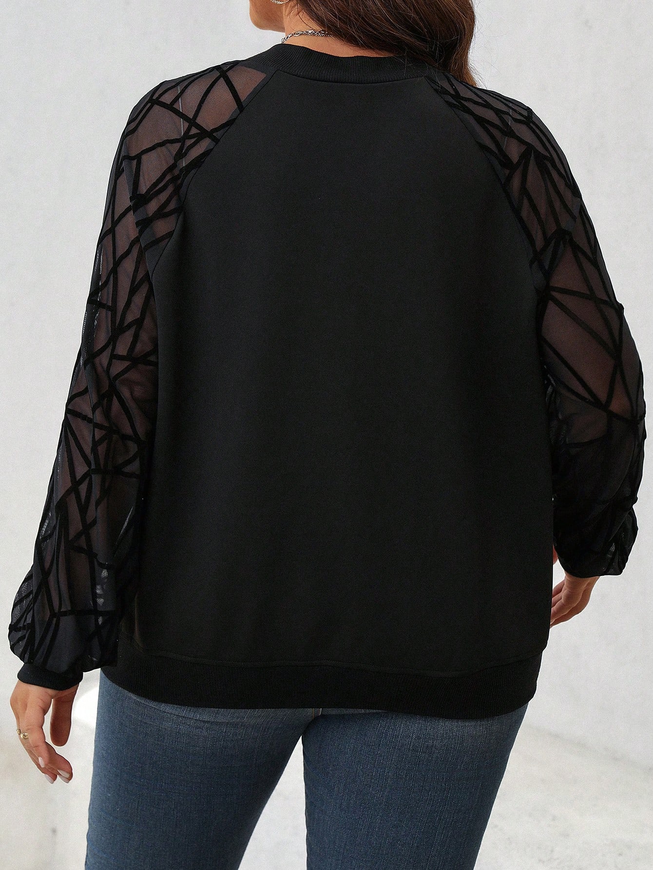 In Black Plus Size Jackets