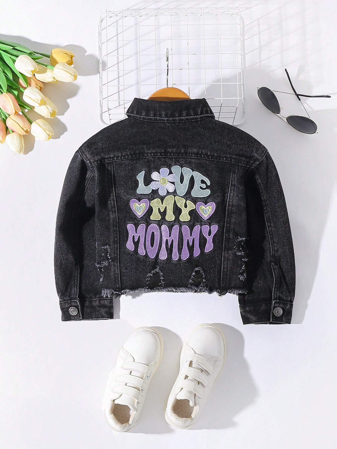 Young Girls Denim Jackets & Coats