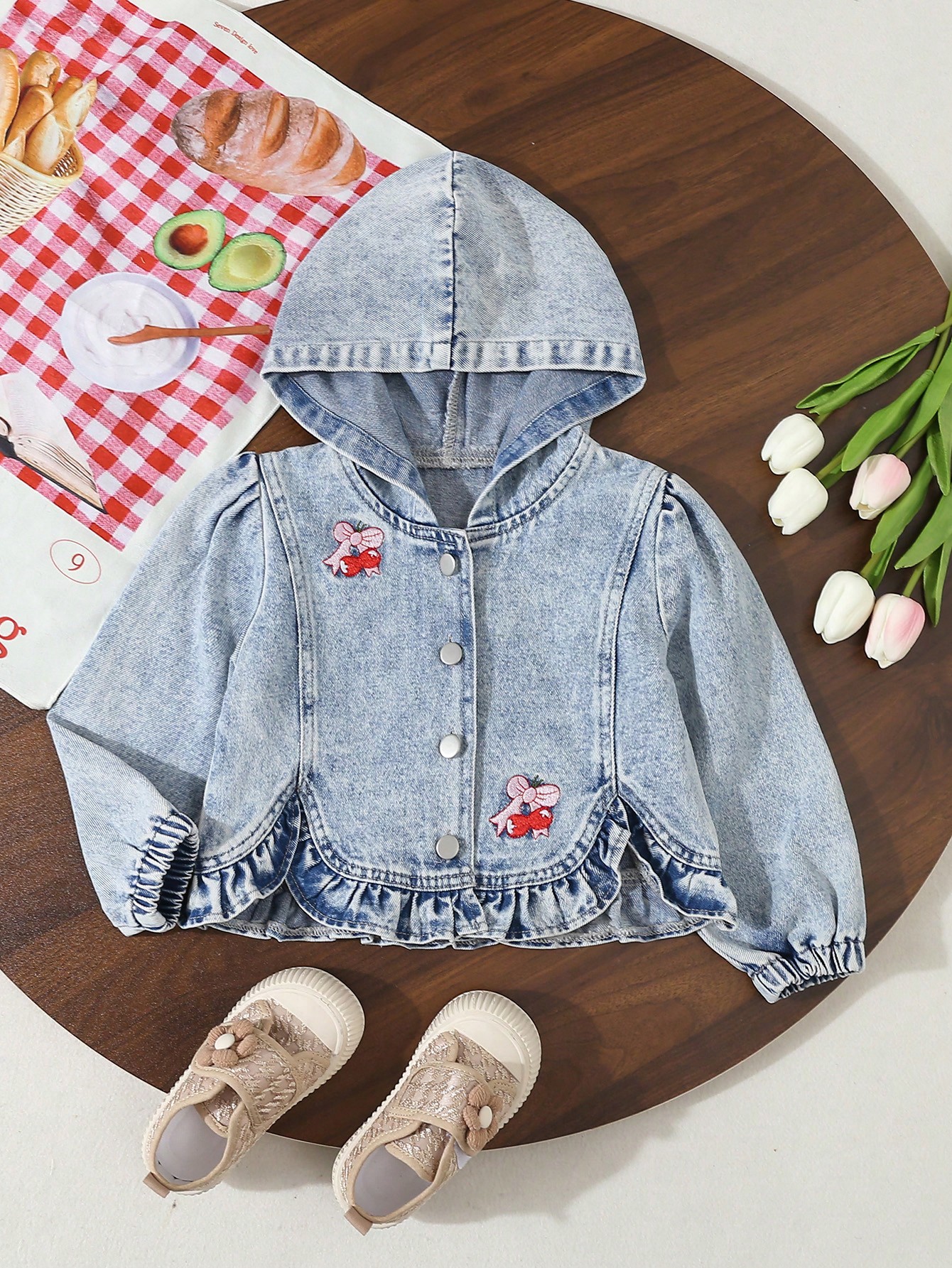 Young Girls Denim Jackets & Coats