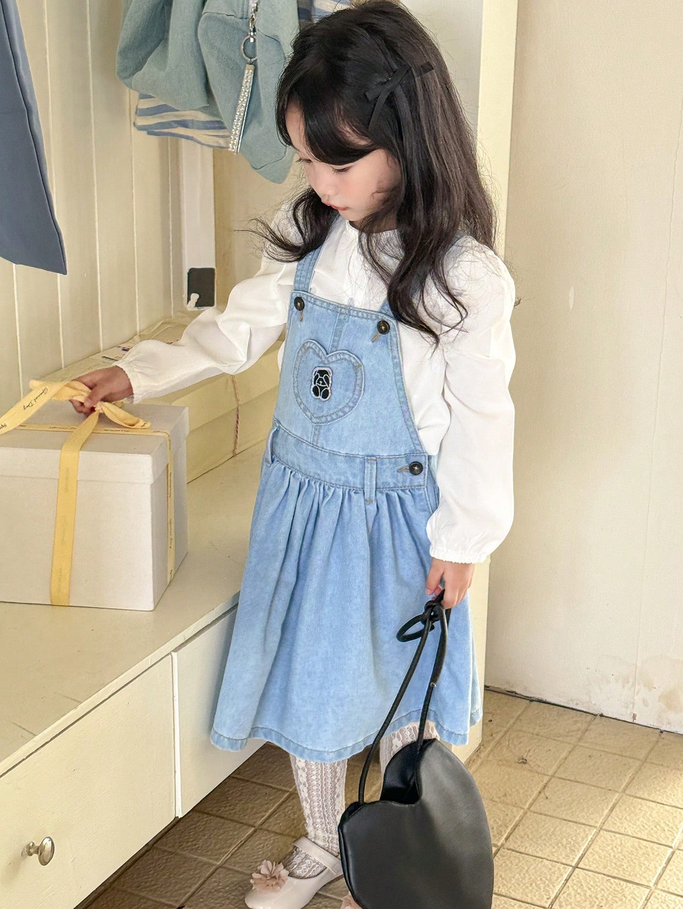 Young Girls Denim Dresses