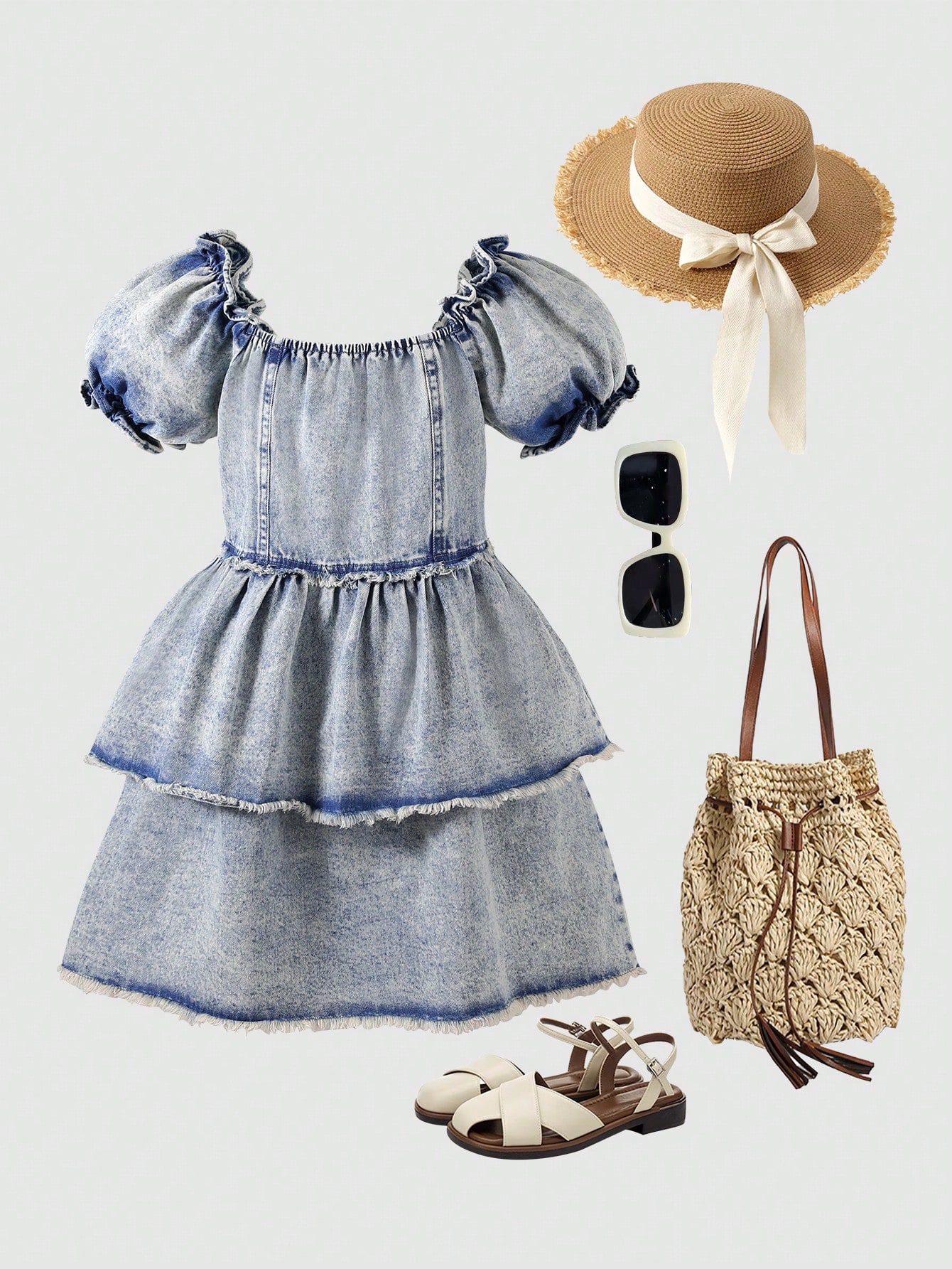 Tween Girls Denim Dresses