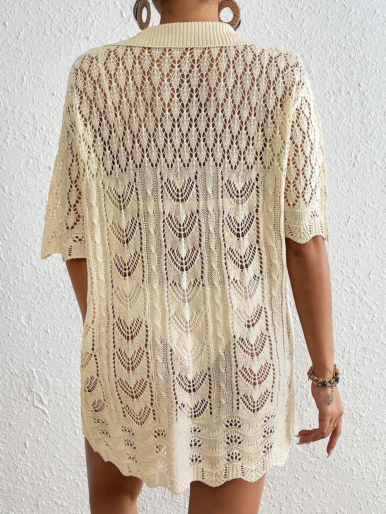 In Short Sleeve Women Kimonos