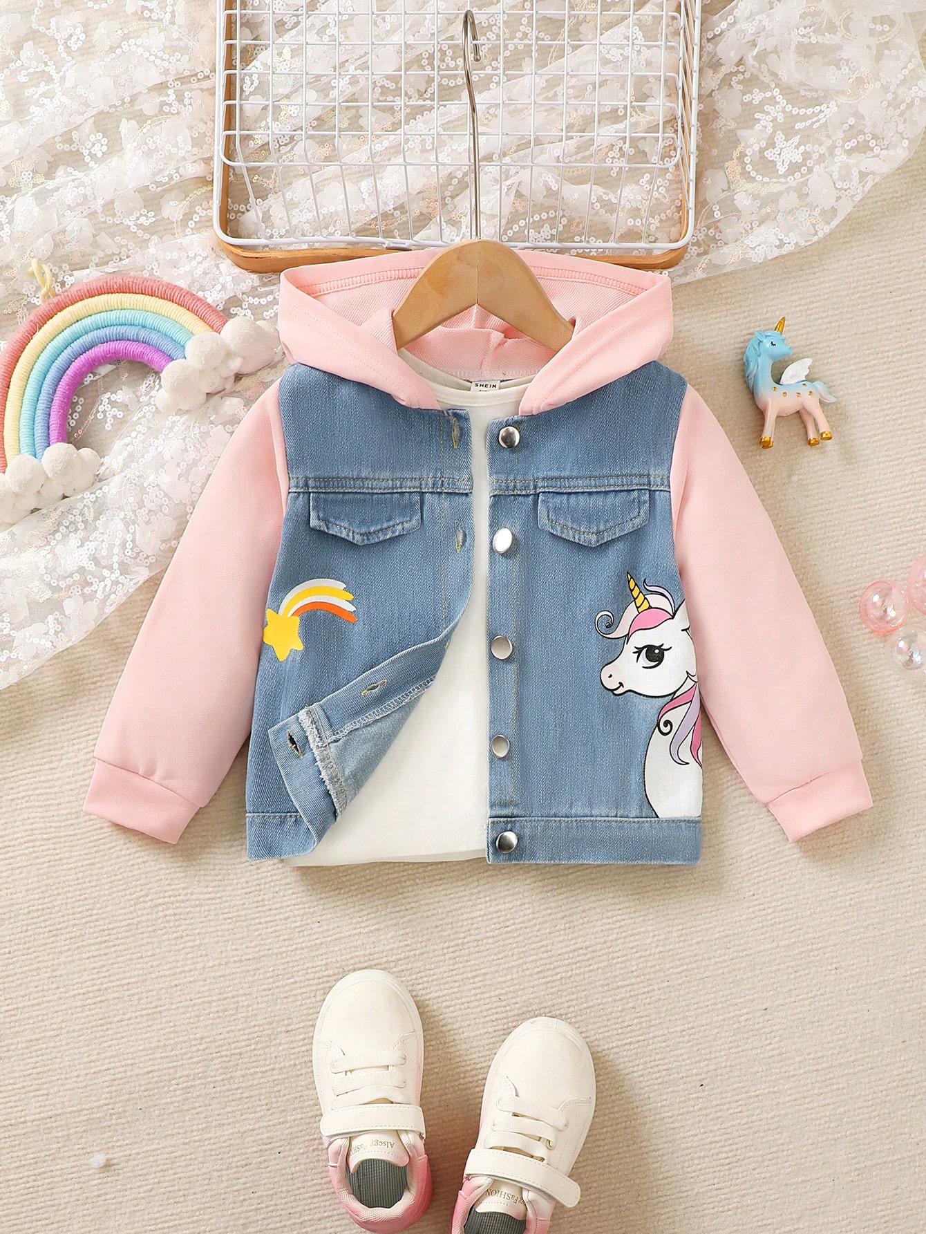 Young Girls Denim Jackets & Coats