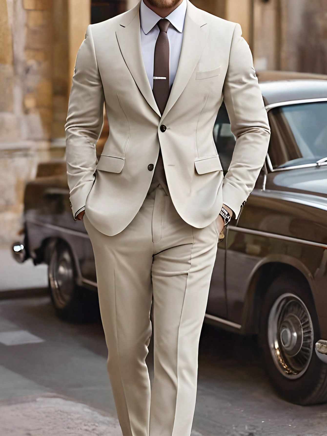 Men Plus Size Suits