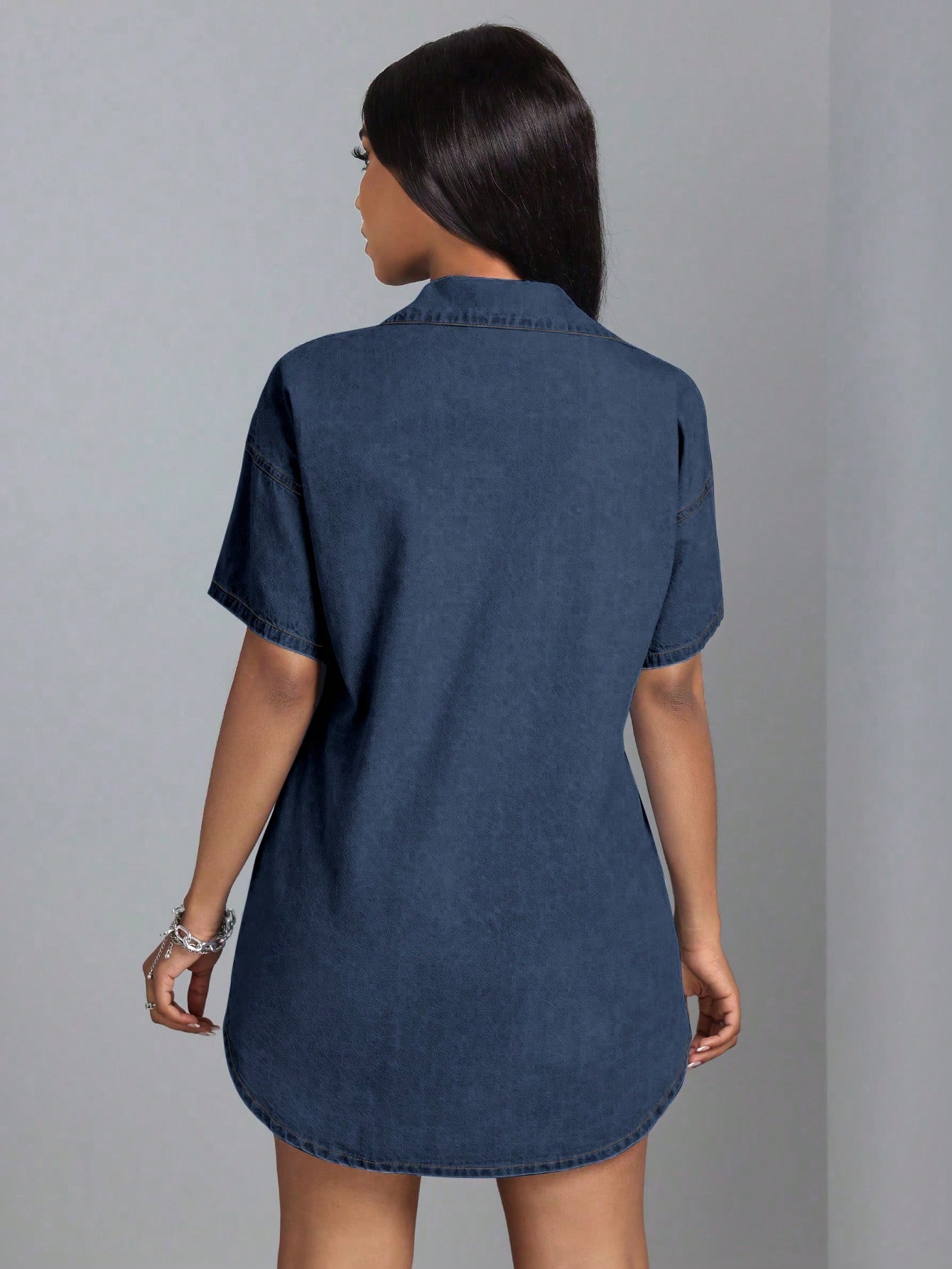 In Blue Women Denim Dresses