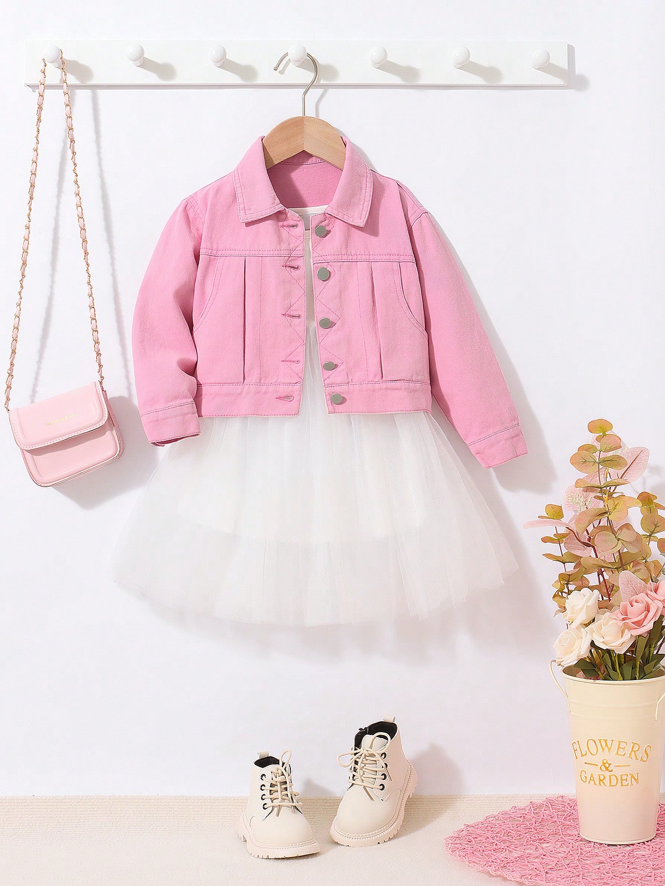 Young Girls Denim Jackets & Coats