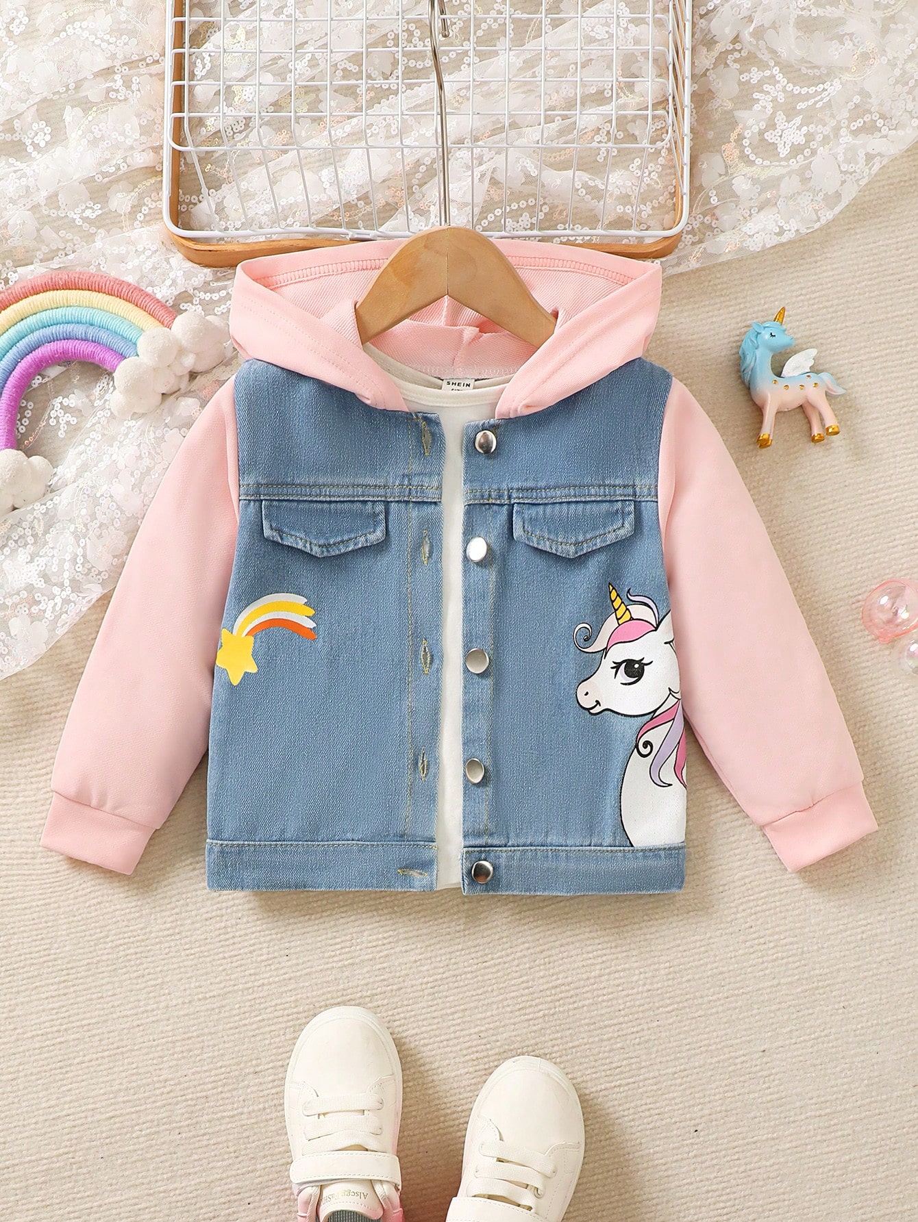 Young Girls Denim Jackets & Coats