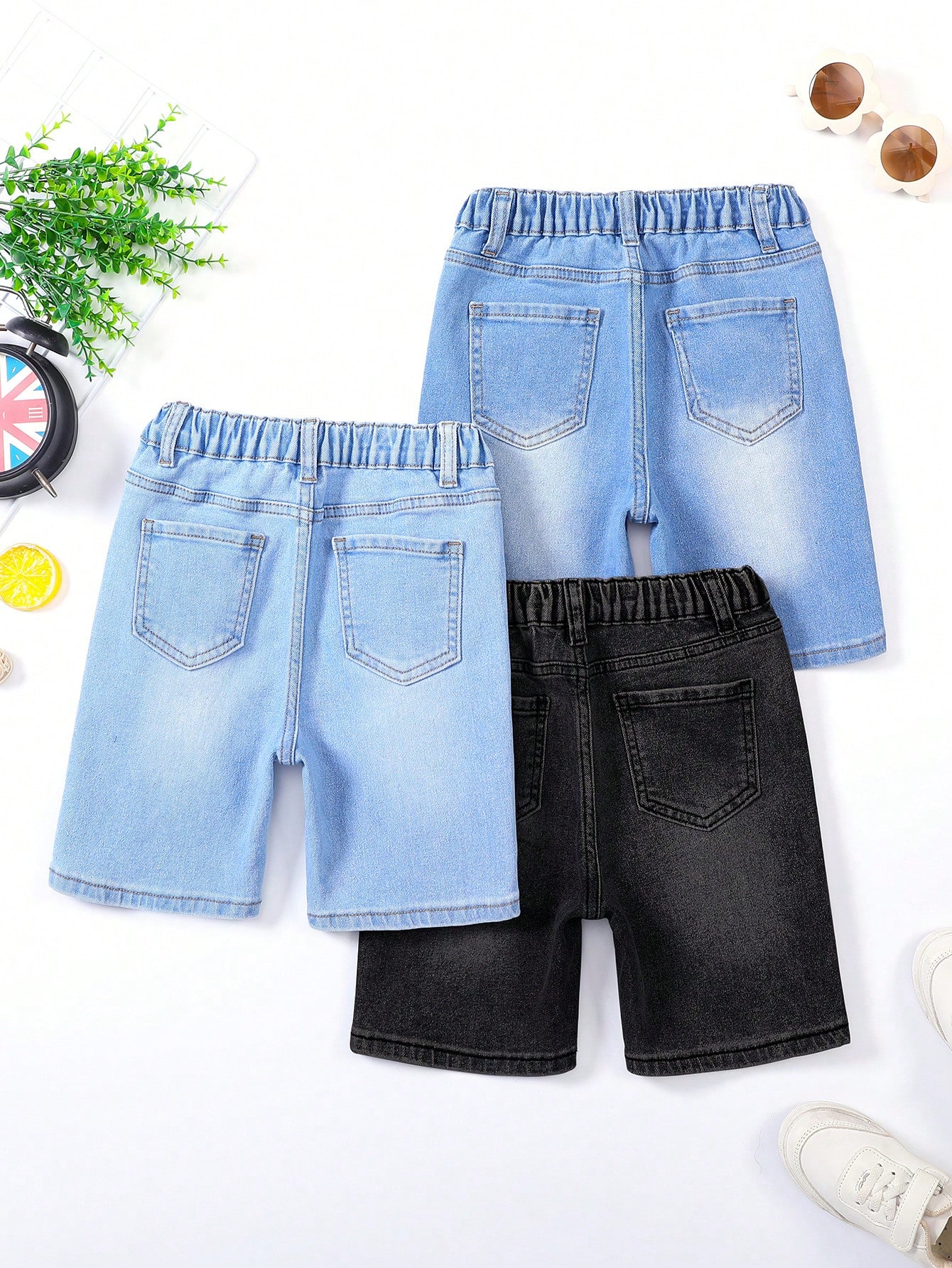 Young Boys Denim Shorts