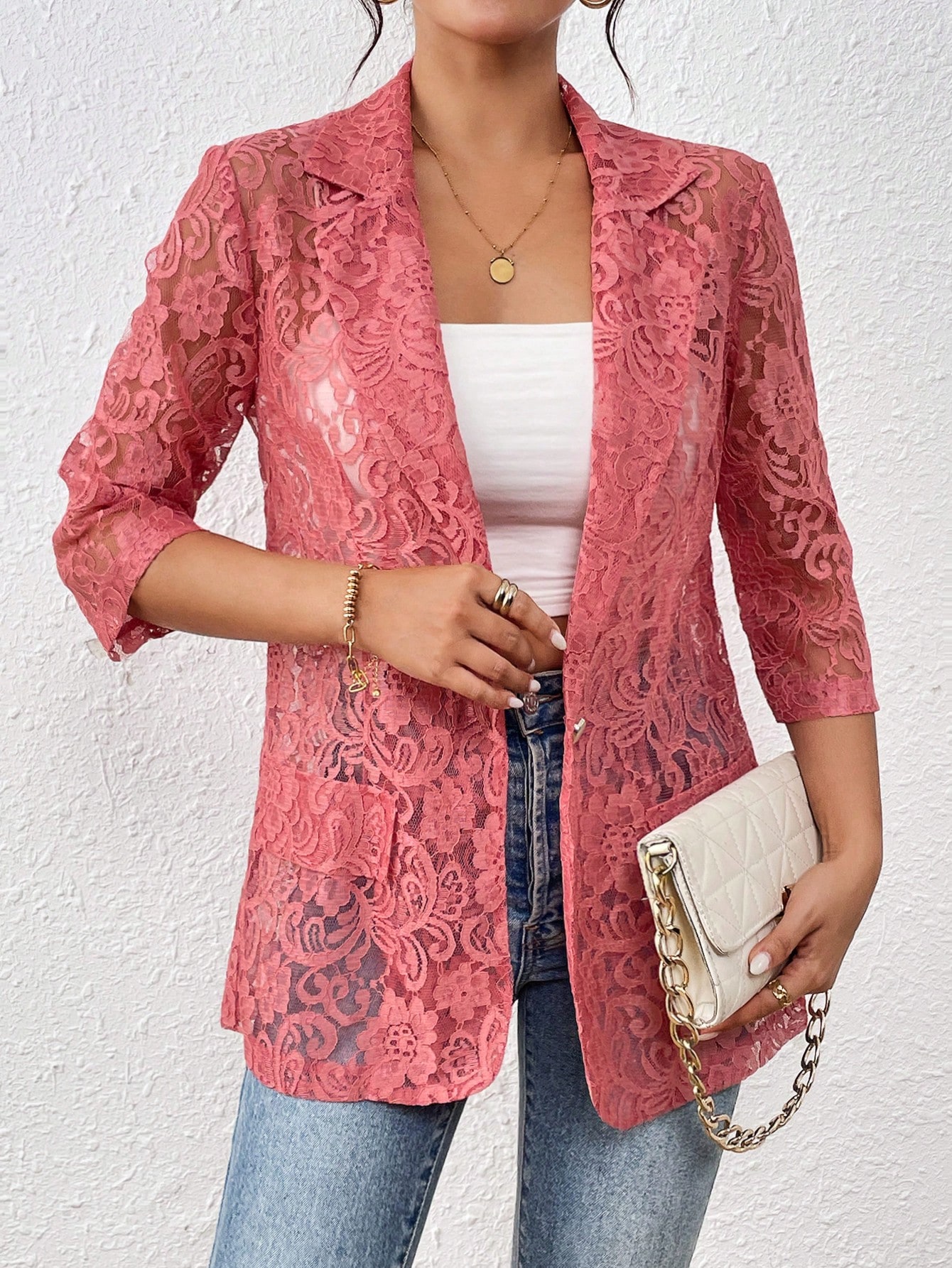 In Pink Women Blazers