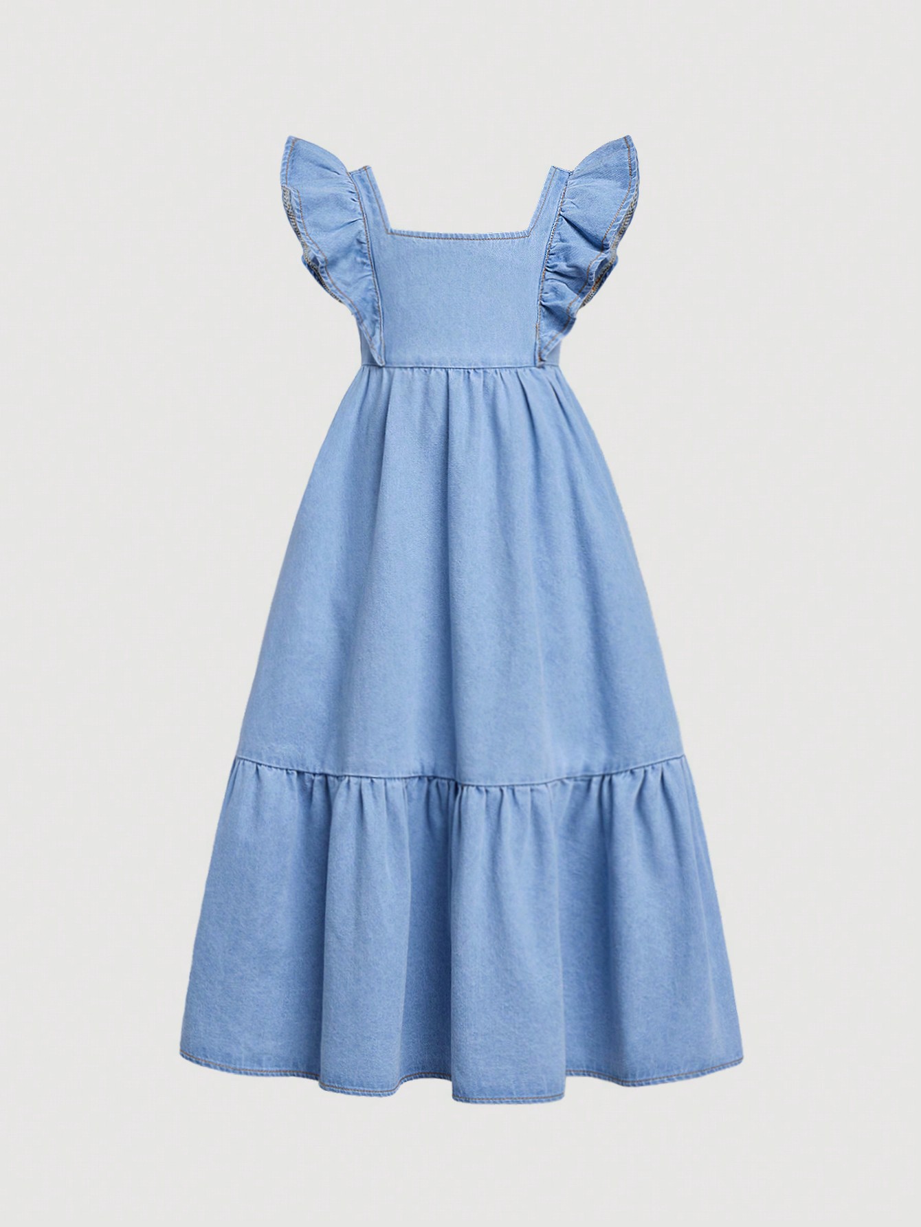 Young Girls Denim Dresses