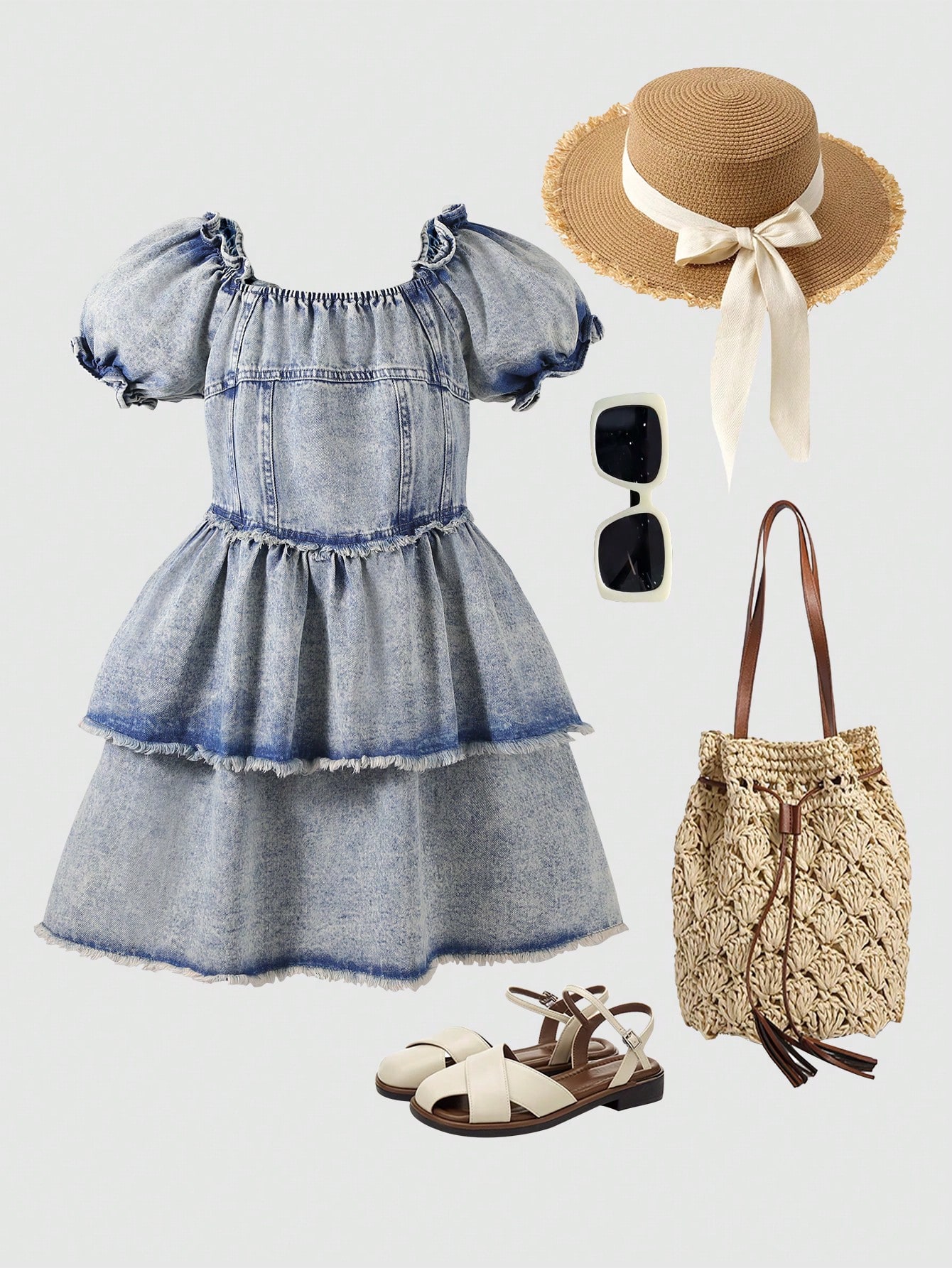 Tween Girls Denim Dresses