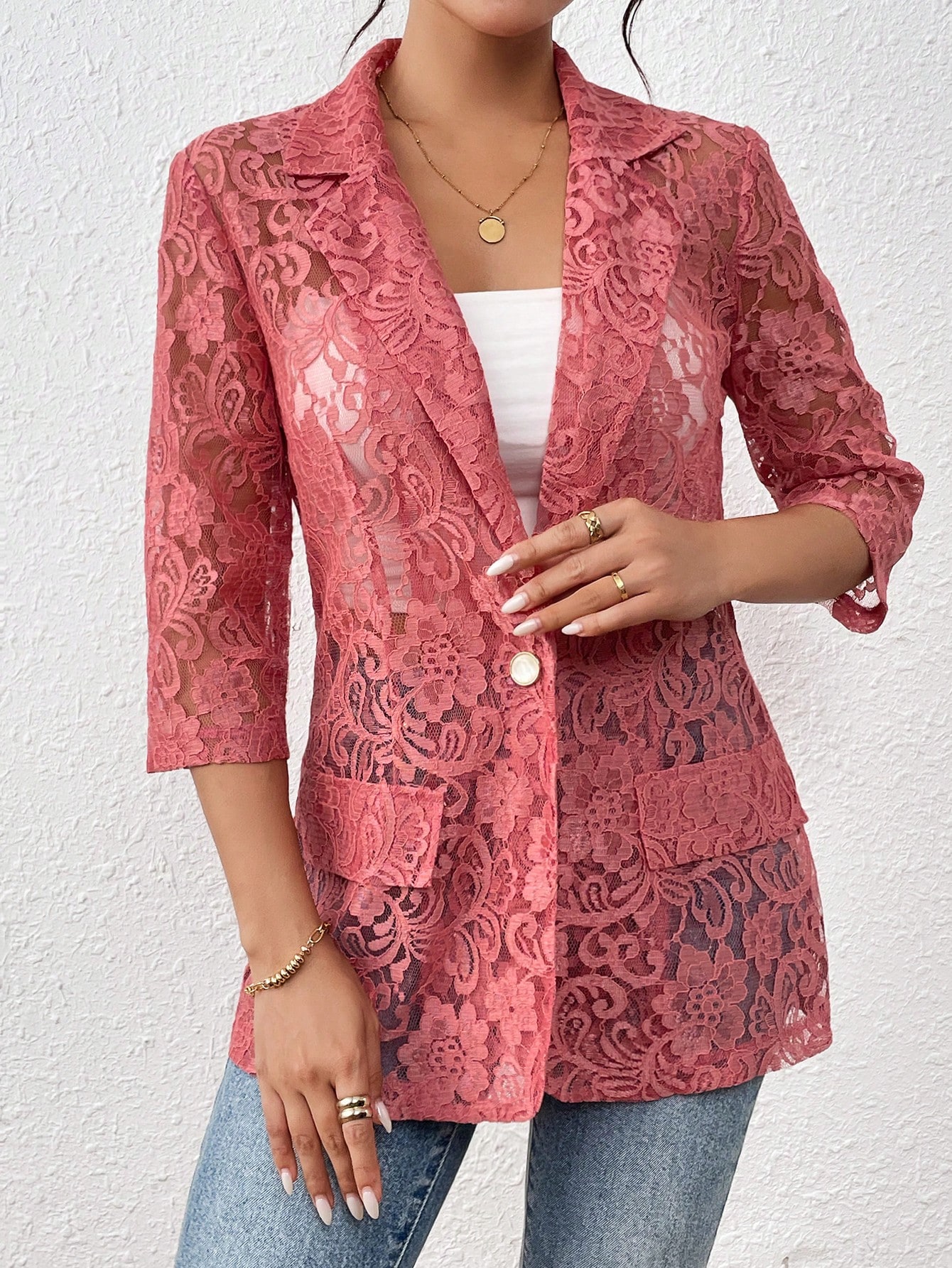 In Pink Women Blazers