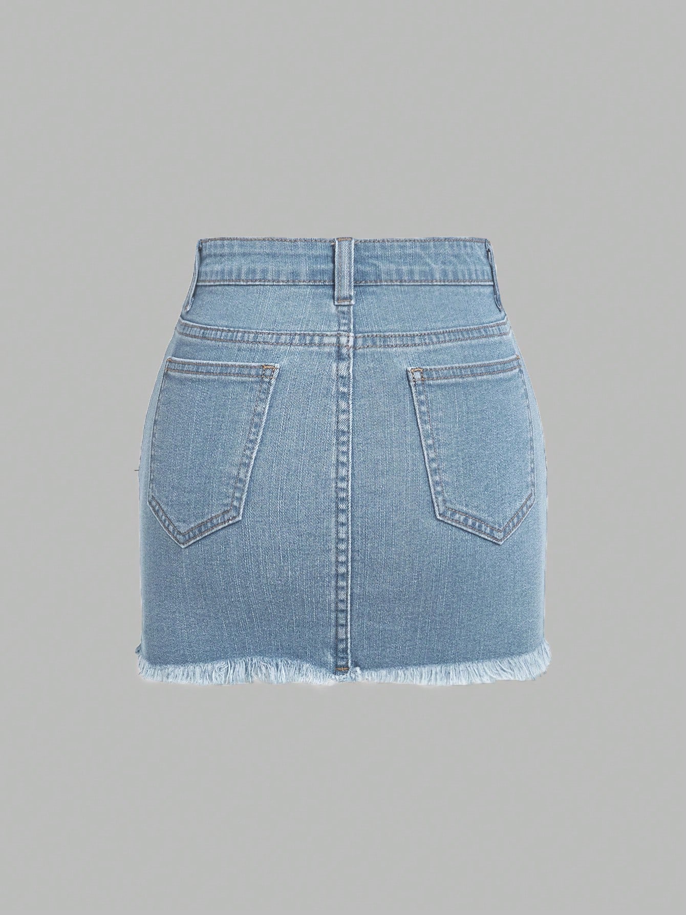 Plus Size Denim Skirts