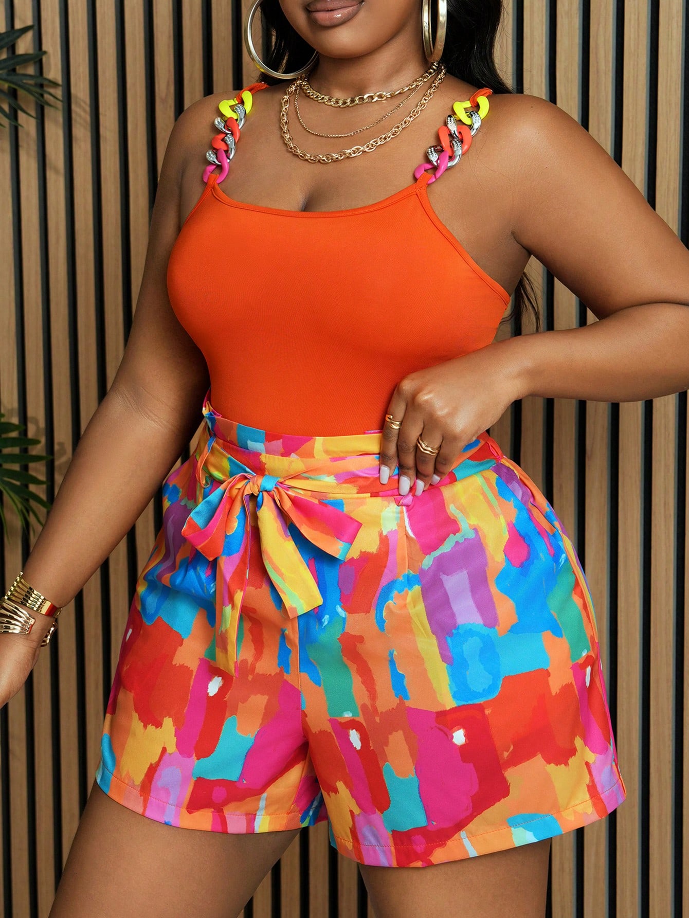 Plus Size Two piece set