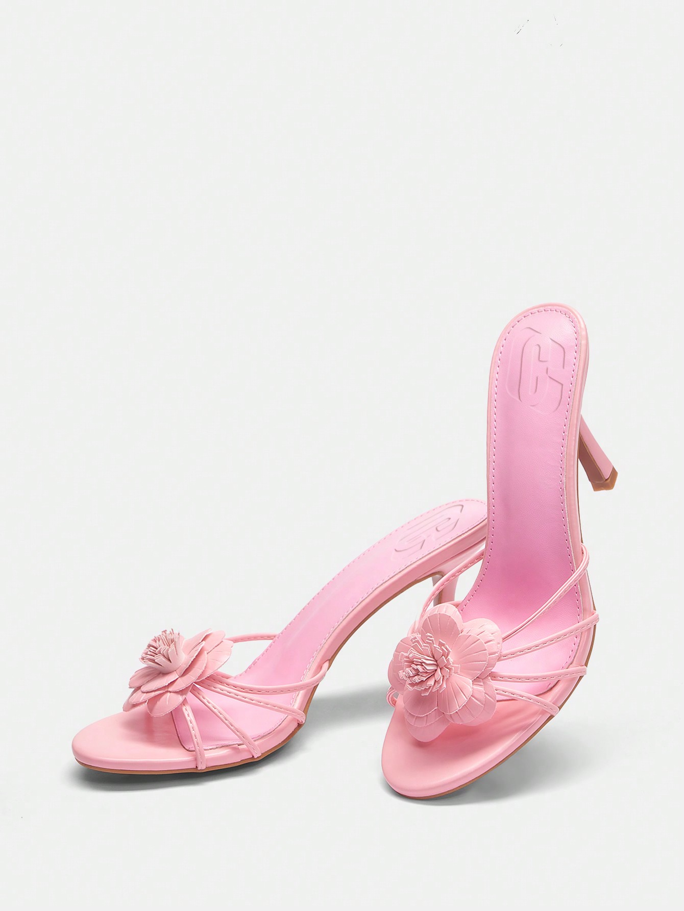 In Pink Women Heeled Sandals