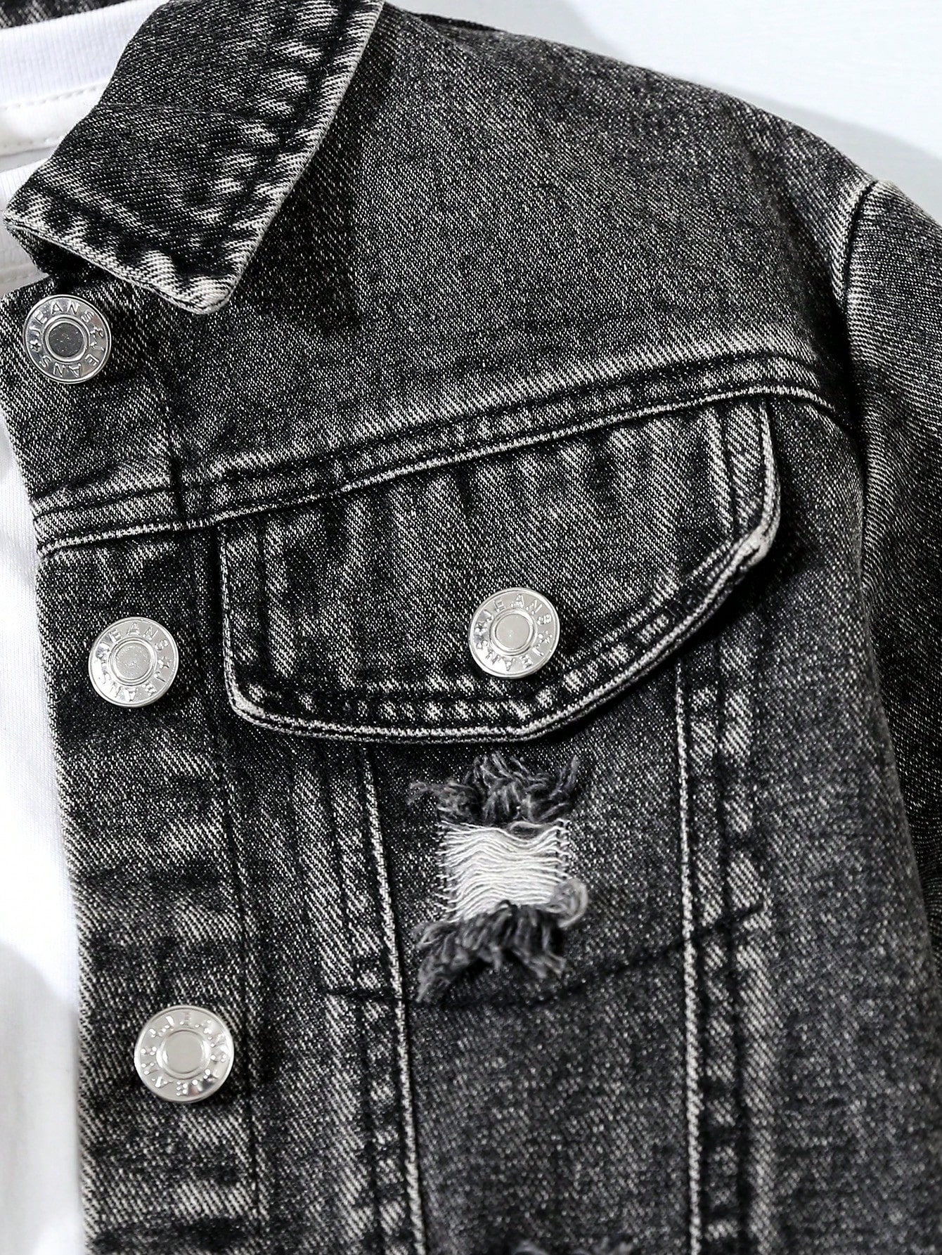 Young Boys Denim Jackets & Coats