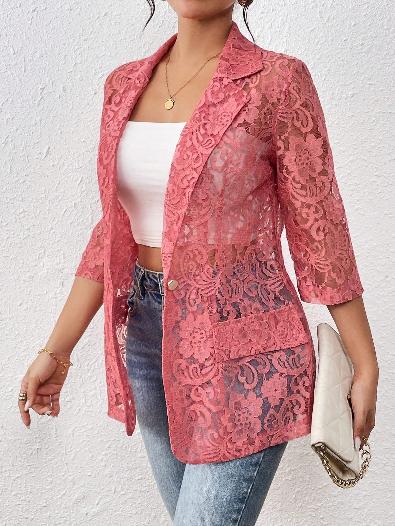 In Pink Women Blazers