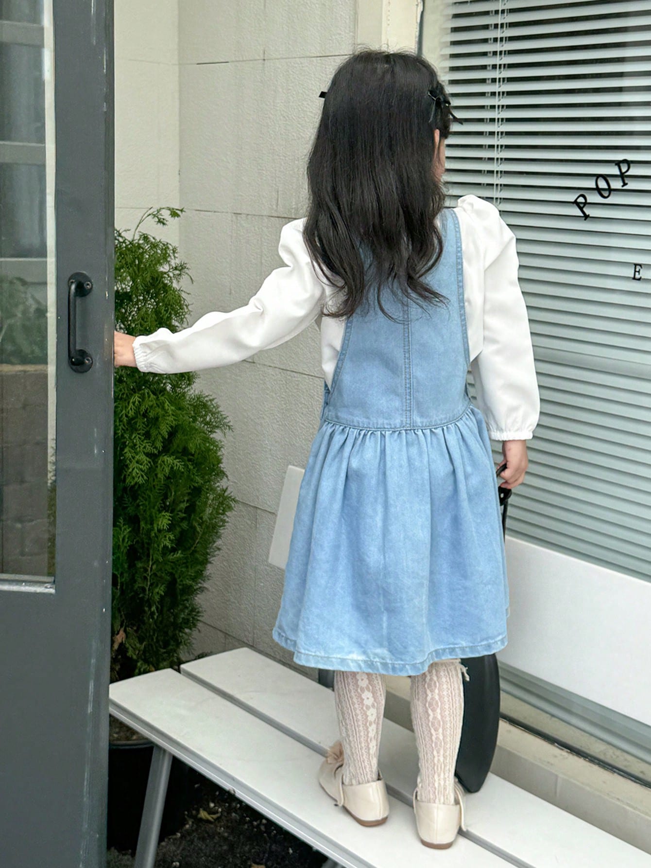 Young Girls Denim Dresses