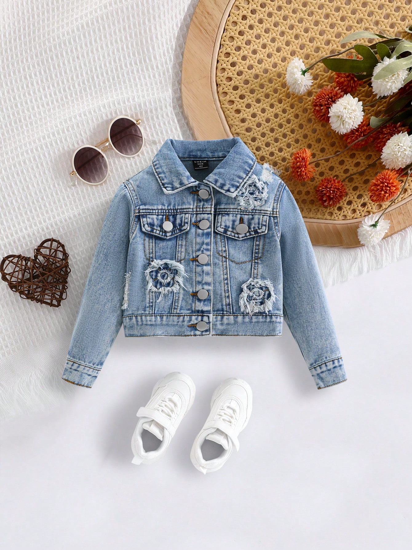 Young Girls Denim Jackets & Coats