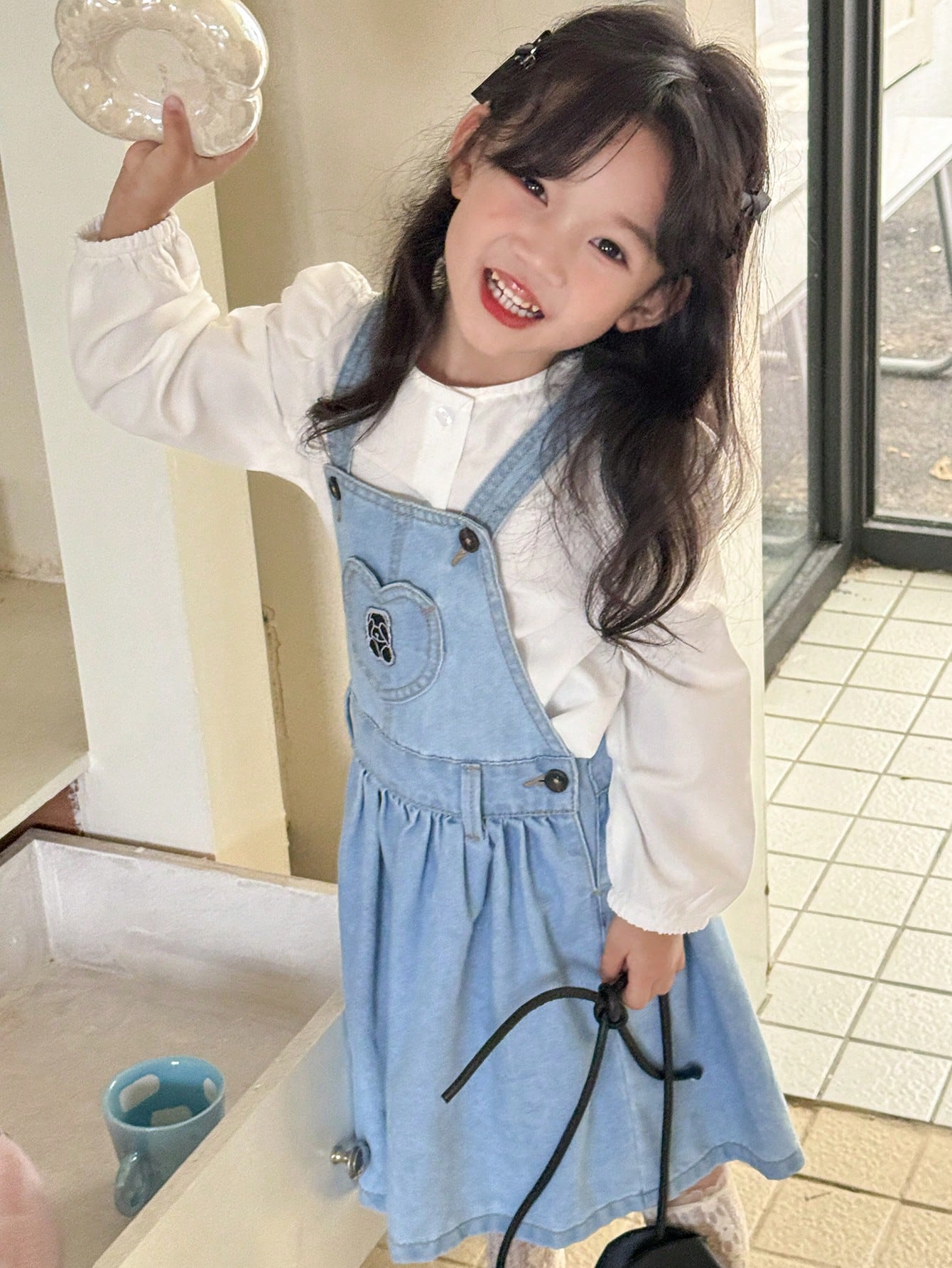 Young Girls Denim Dresses