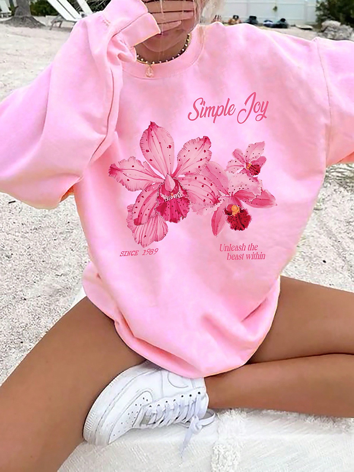 In Pink Women Sweatshirts