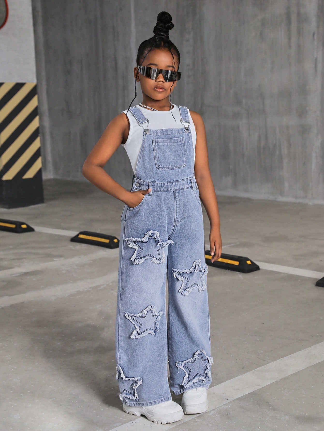 Tween Girls Denim Overalls & Jumpsuits