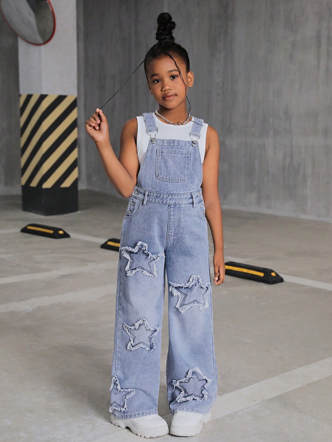 Tween Girls Denim Overalls & Jumpsuits