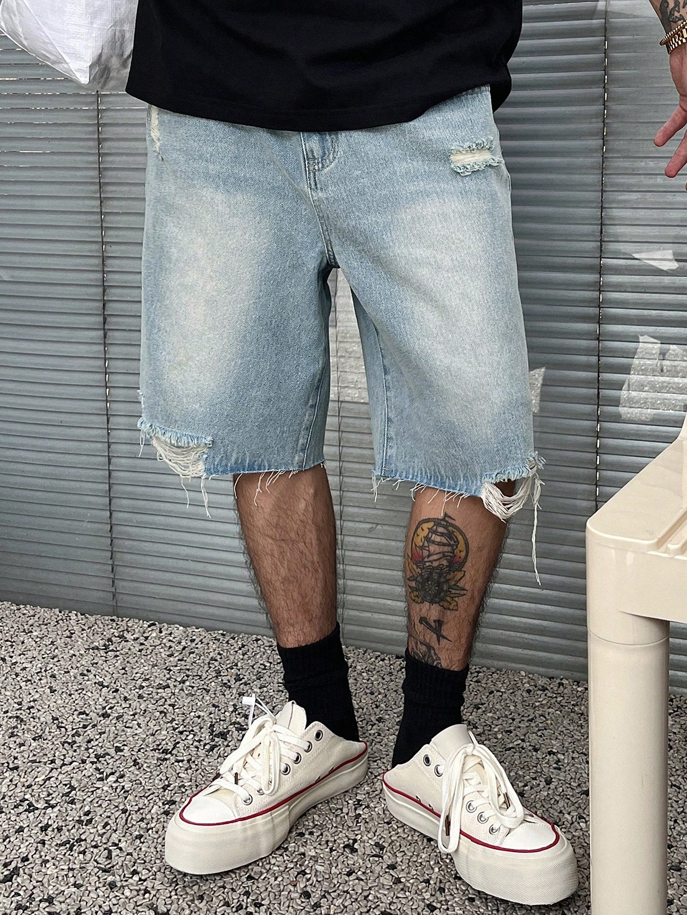 Men Denim Shorts