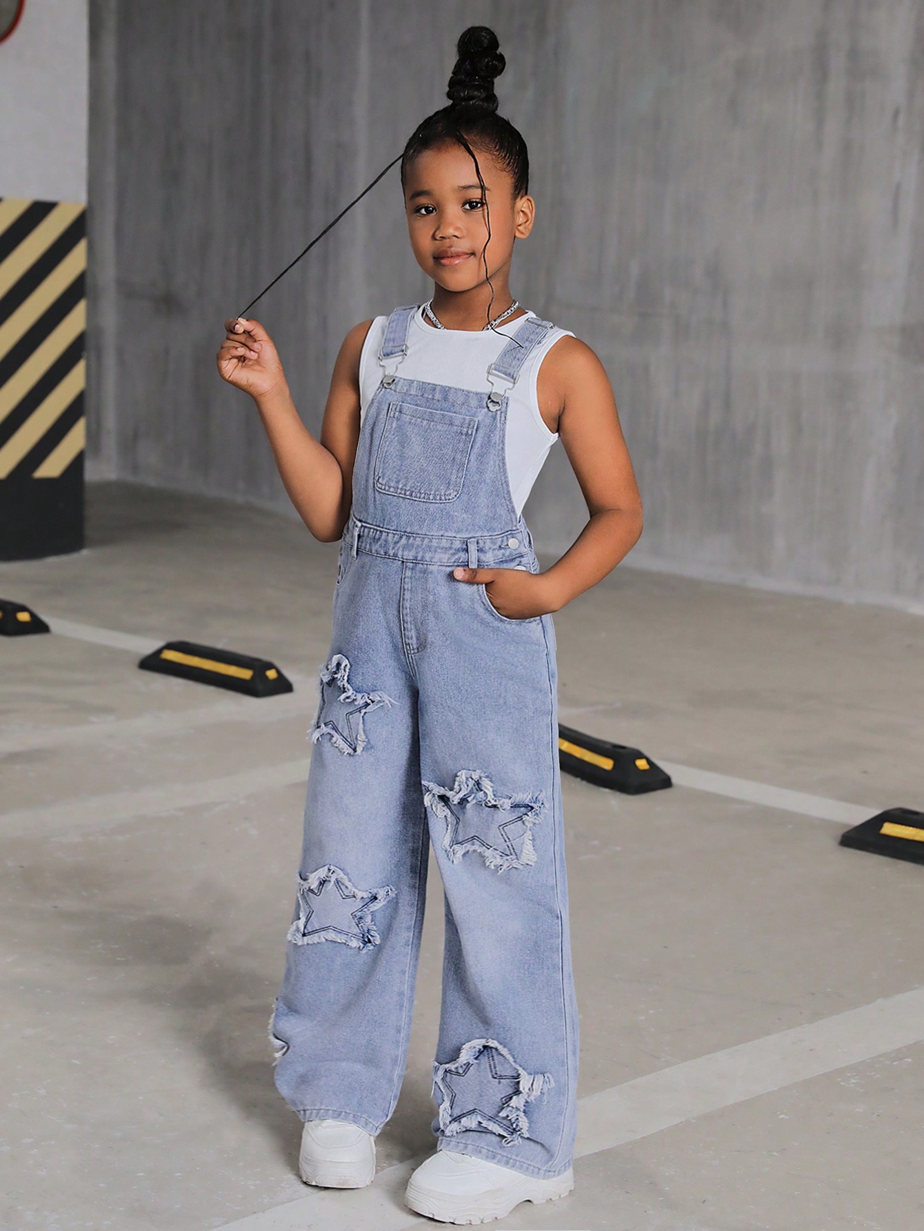 Tween Girls Denim Overalls & Jumpsuits